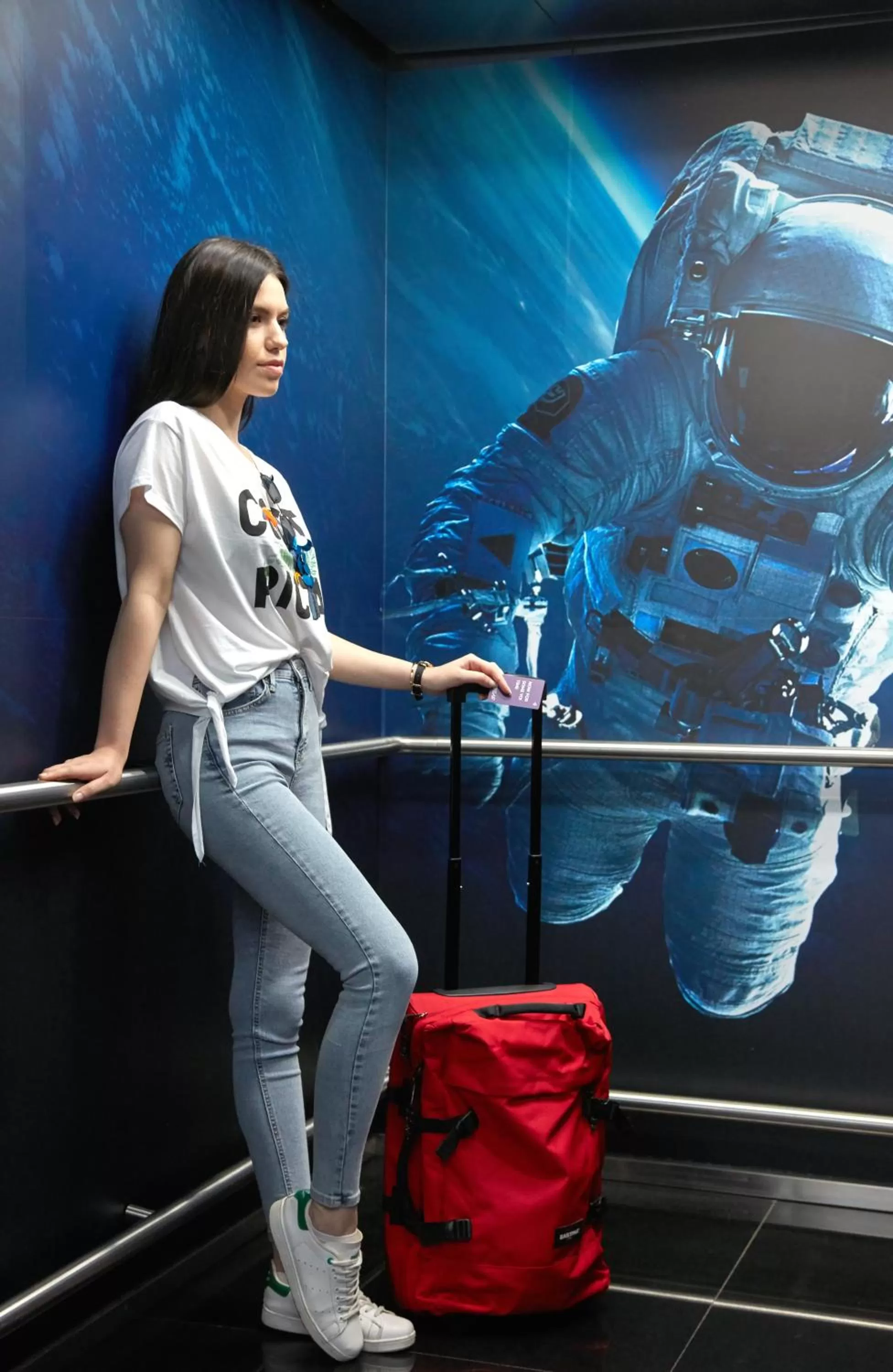 People in YOTEL Istanbul Airport, City Entrance