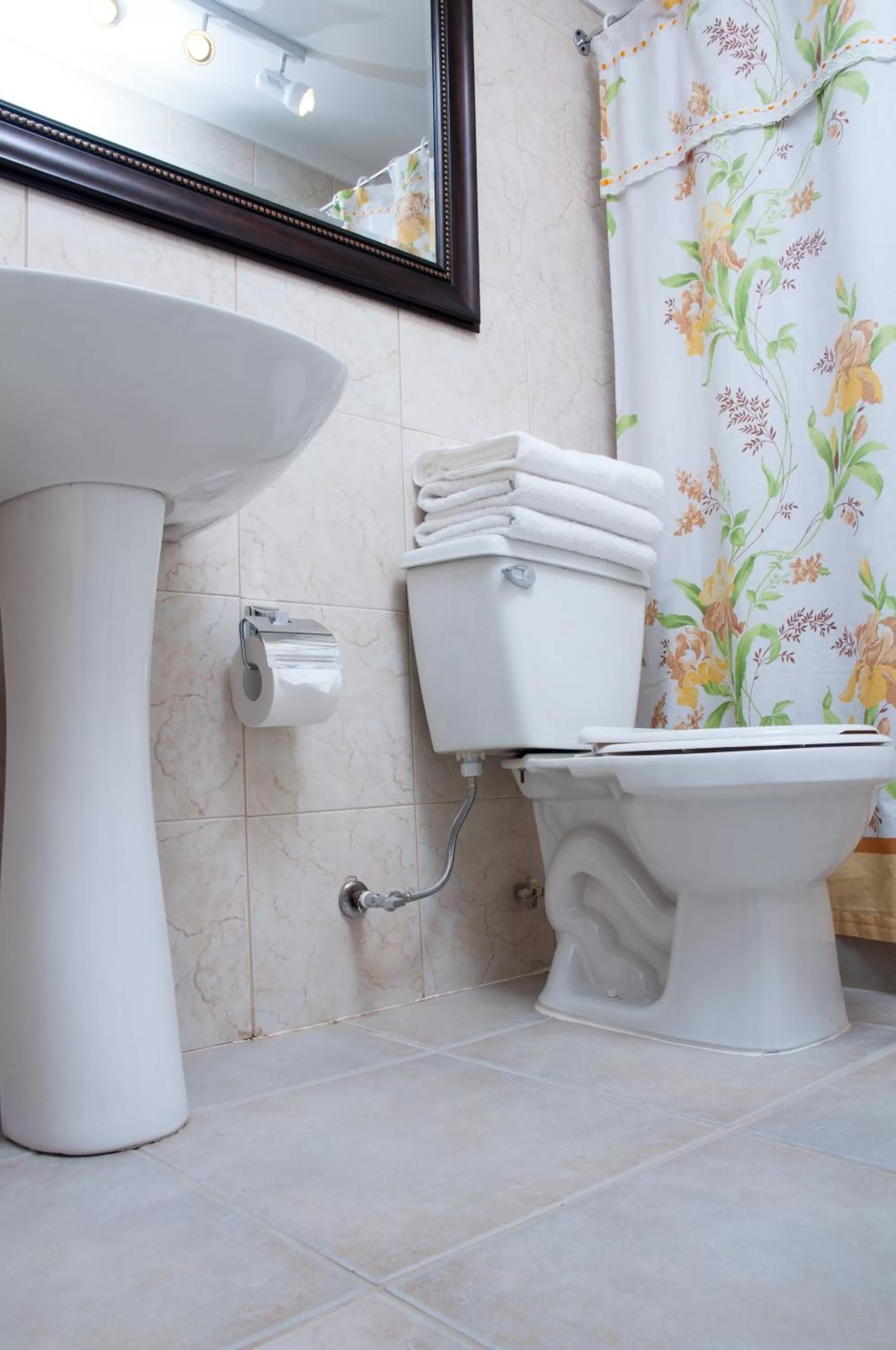 Bathroom in Apart Hotel Blumenau