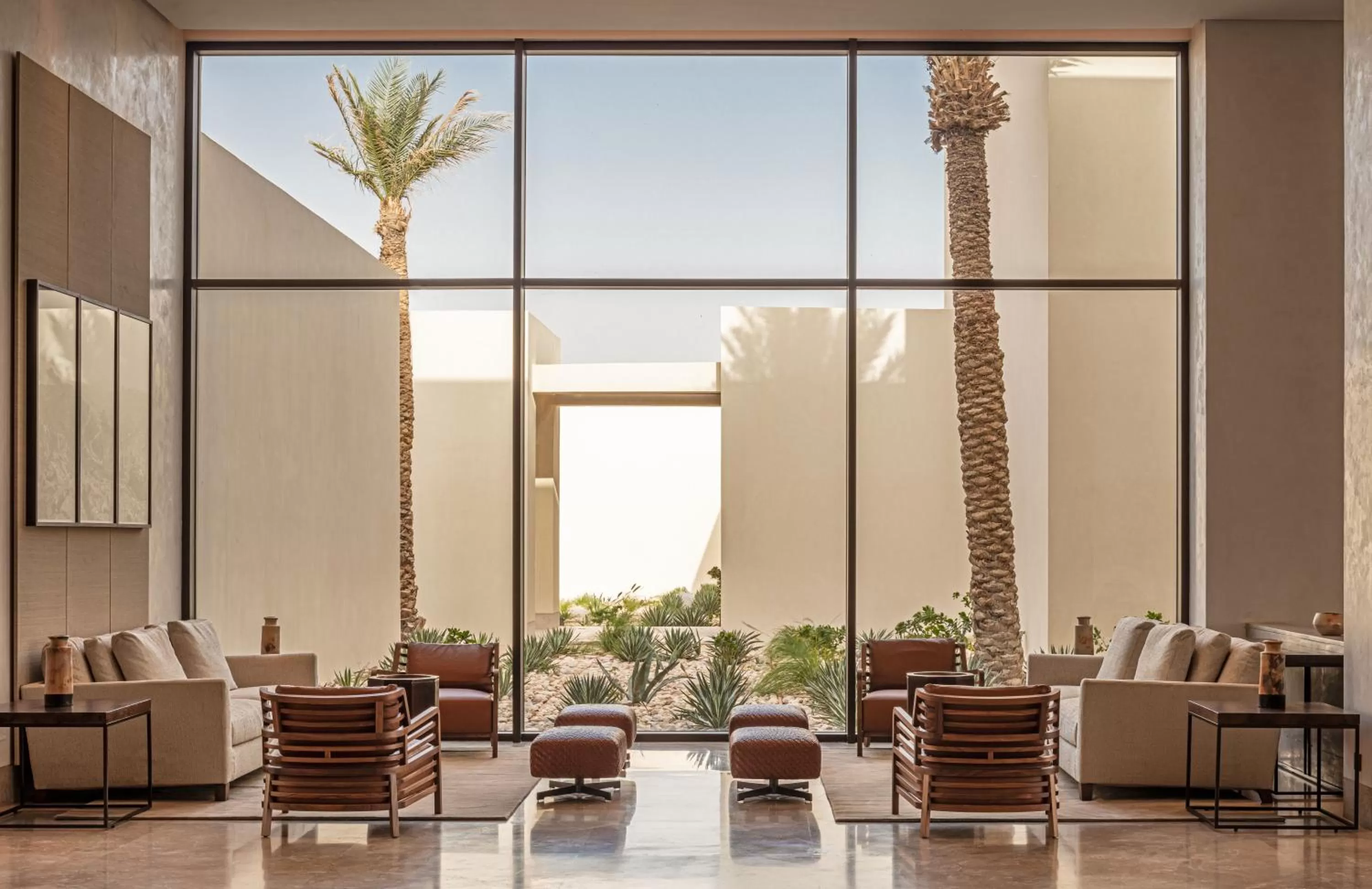 Lobby or reception in Anantara Sahara-Tozeur Resort & Villas