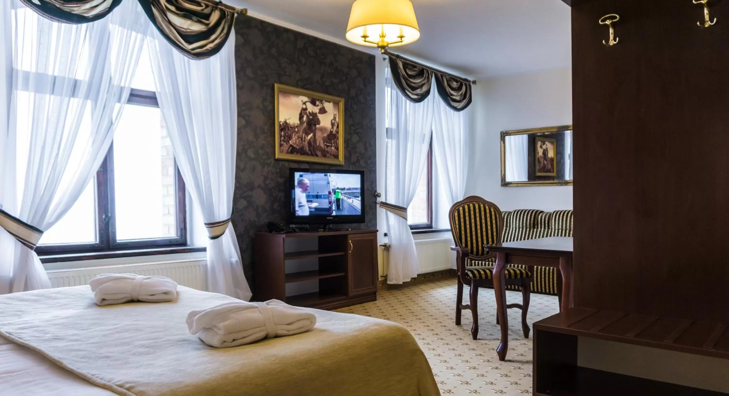 Decorative detail, Bed in Zamek Gniew - Pałac Marysieńki