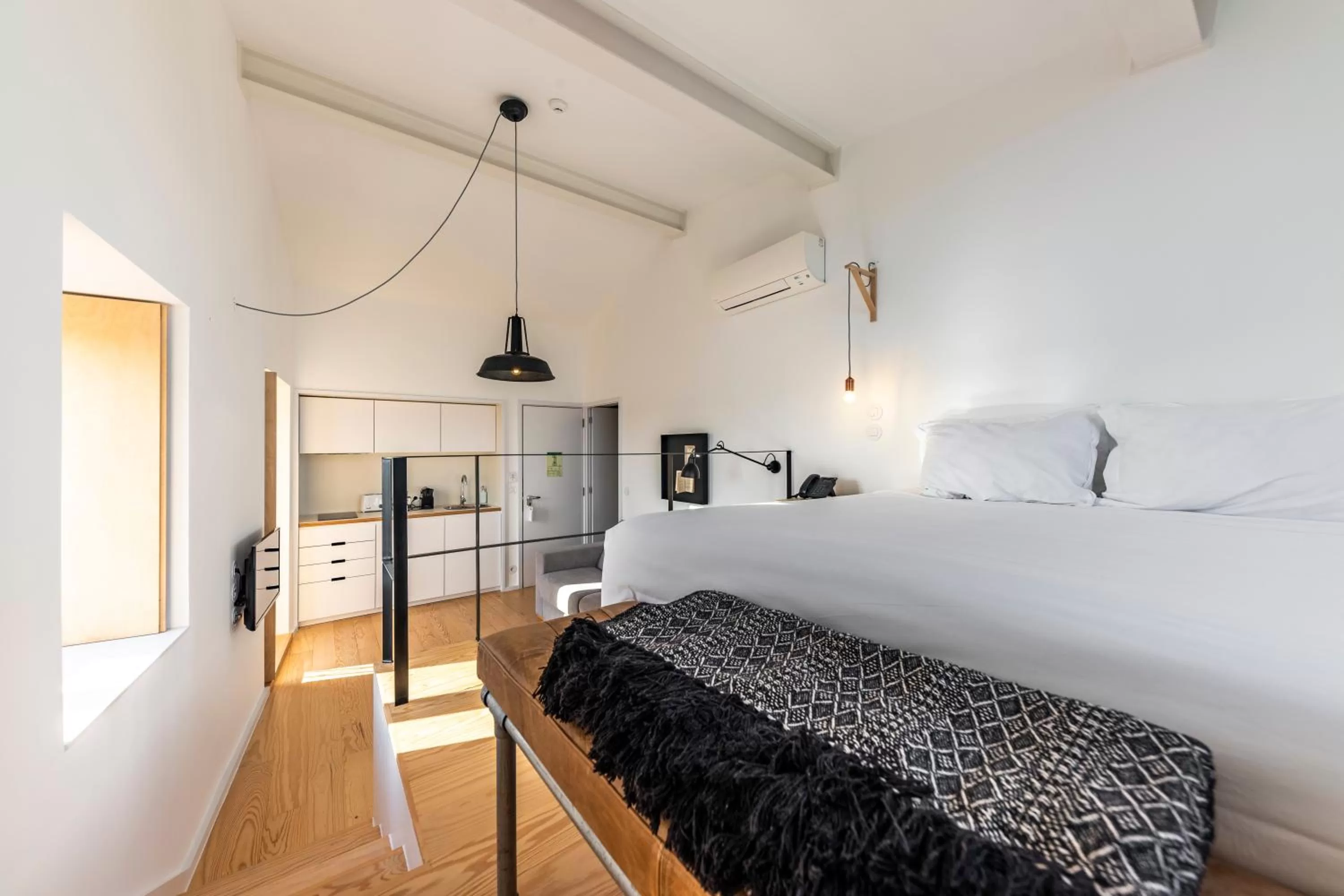 Bed in Sapientia Boutique Hotel