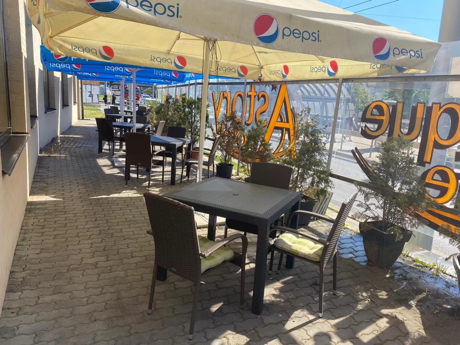 Balcony/Terrace in Hotel Astory Plzeň