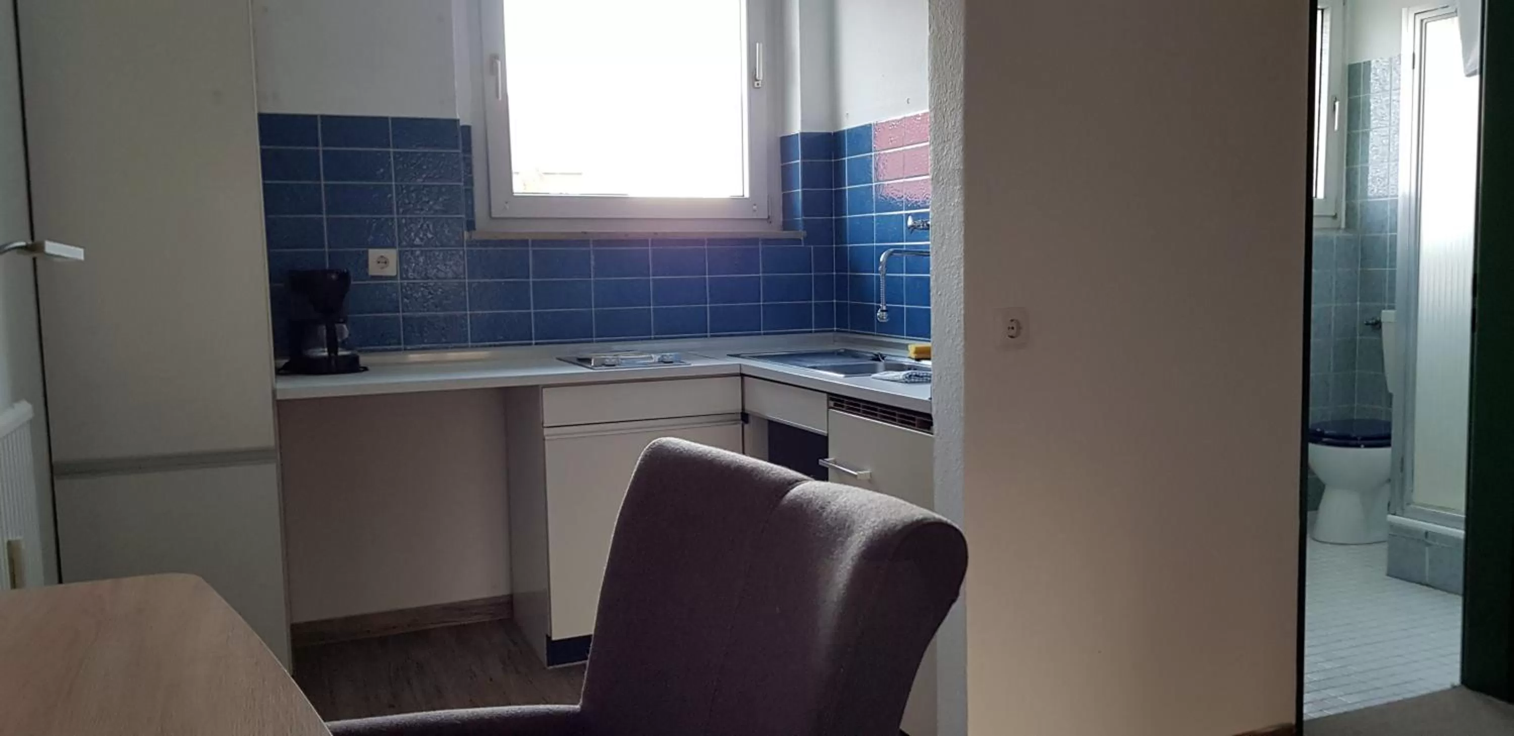 Kitchen or kitchenette in Akzent Hotel Gut Höing