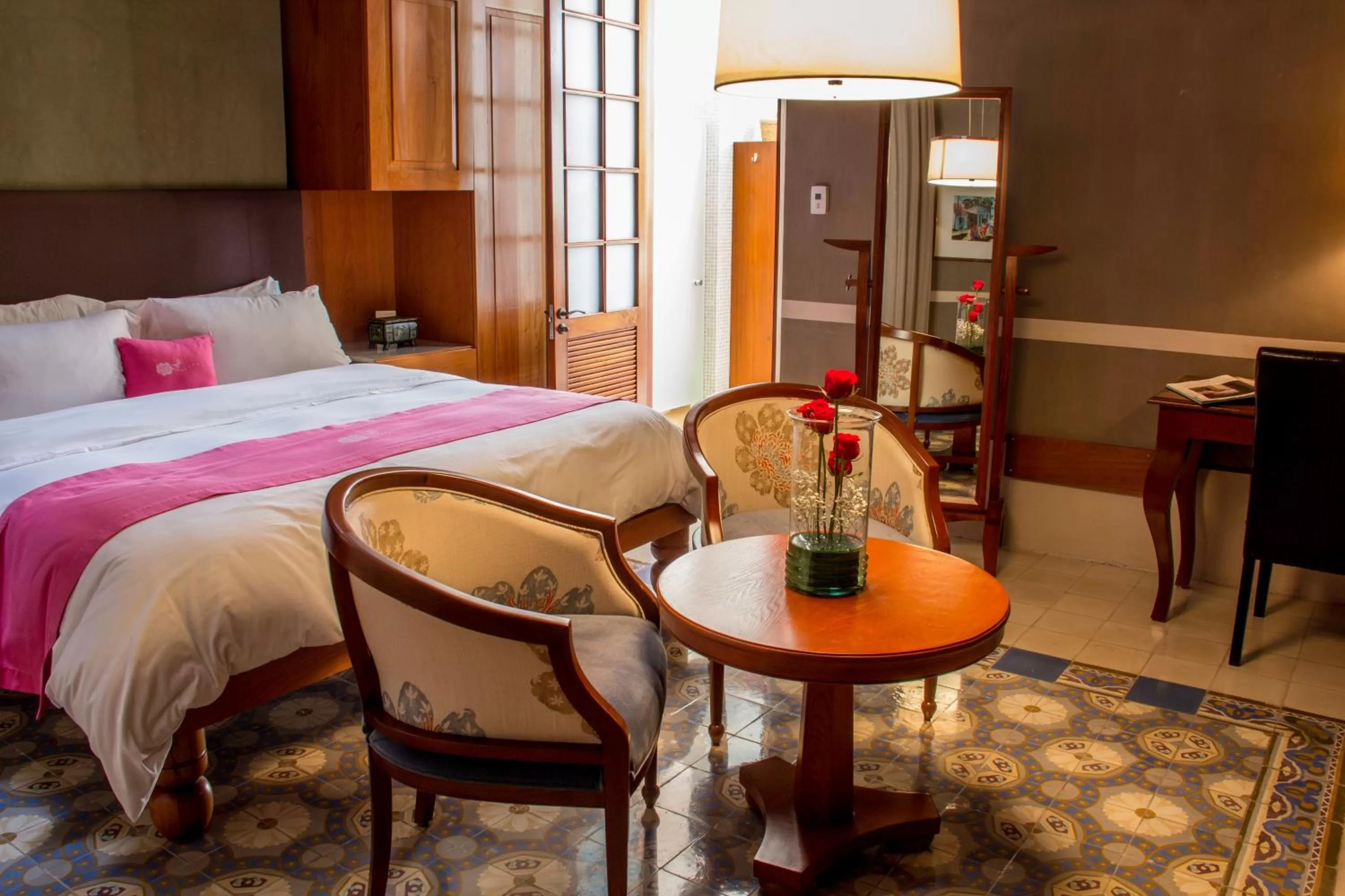 Photo of the whole room, Bed in Rosas & Xocolate Boutique Hotel and Spa Merida, a Member of Design Hotels