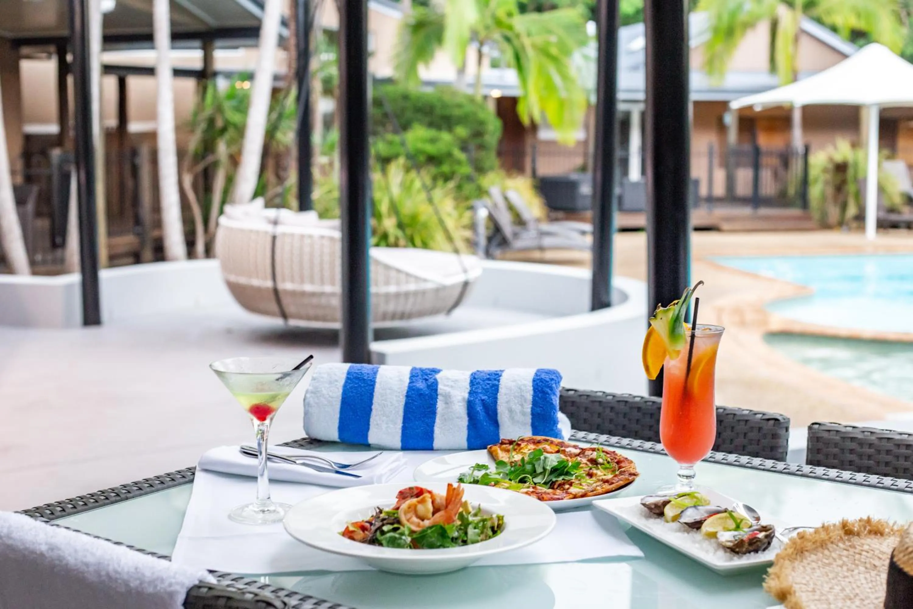 Food and drinks in NRMA Angourie Resort, Yamba