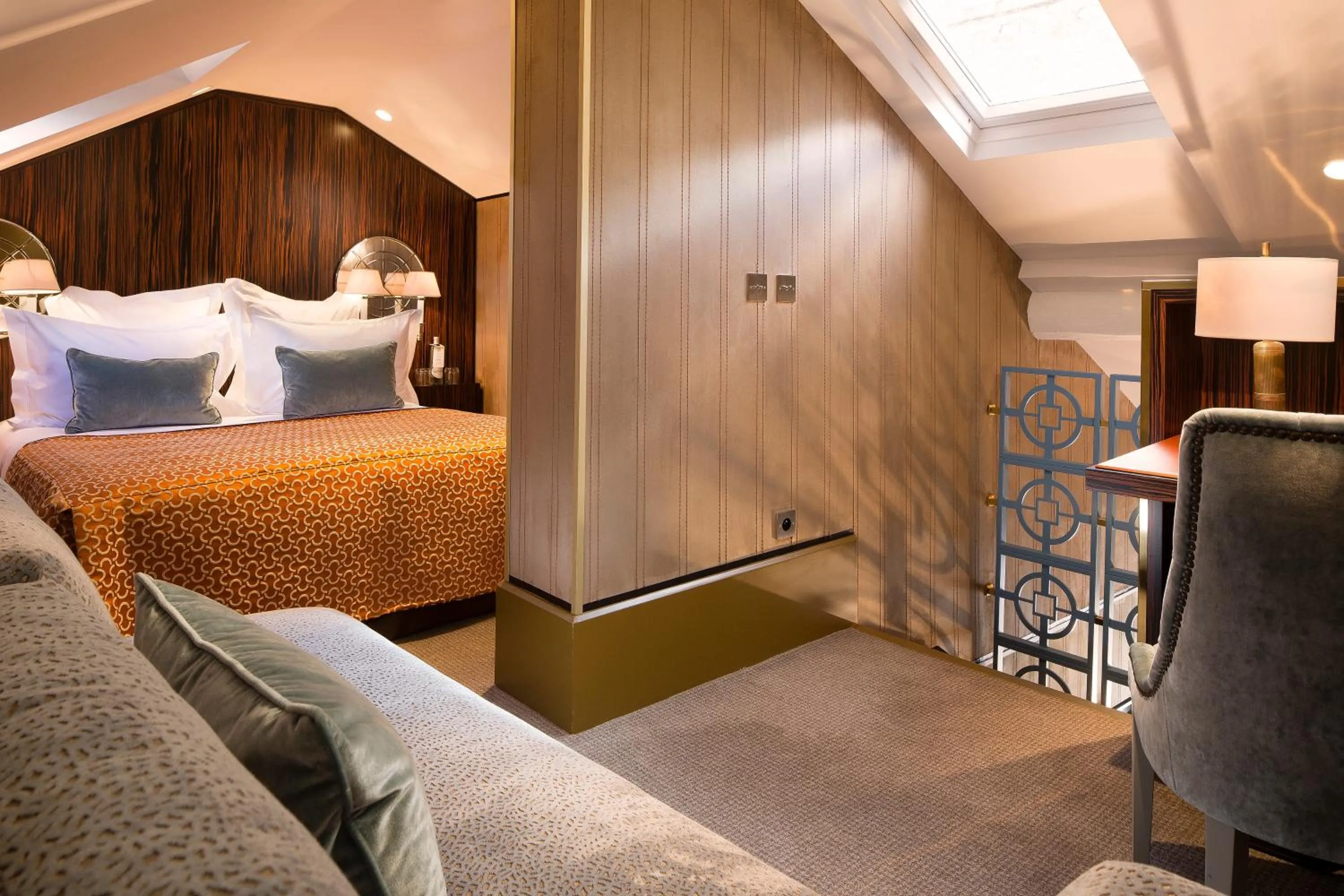 Bedroom, Bed in Hôtel Baume