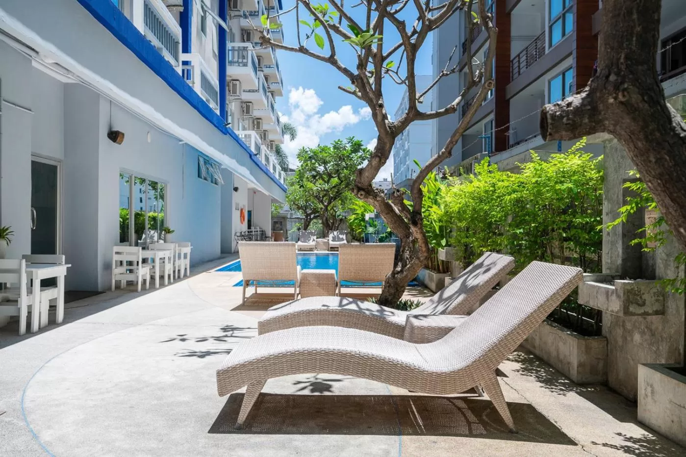 Balcony/Terrace in Kokotel Pattaya South Beach
