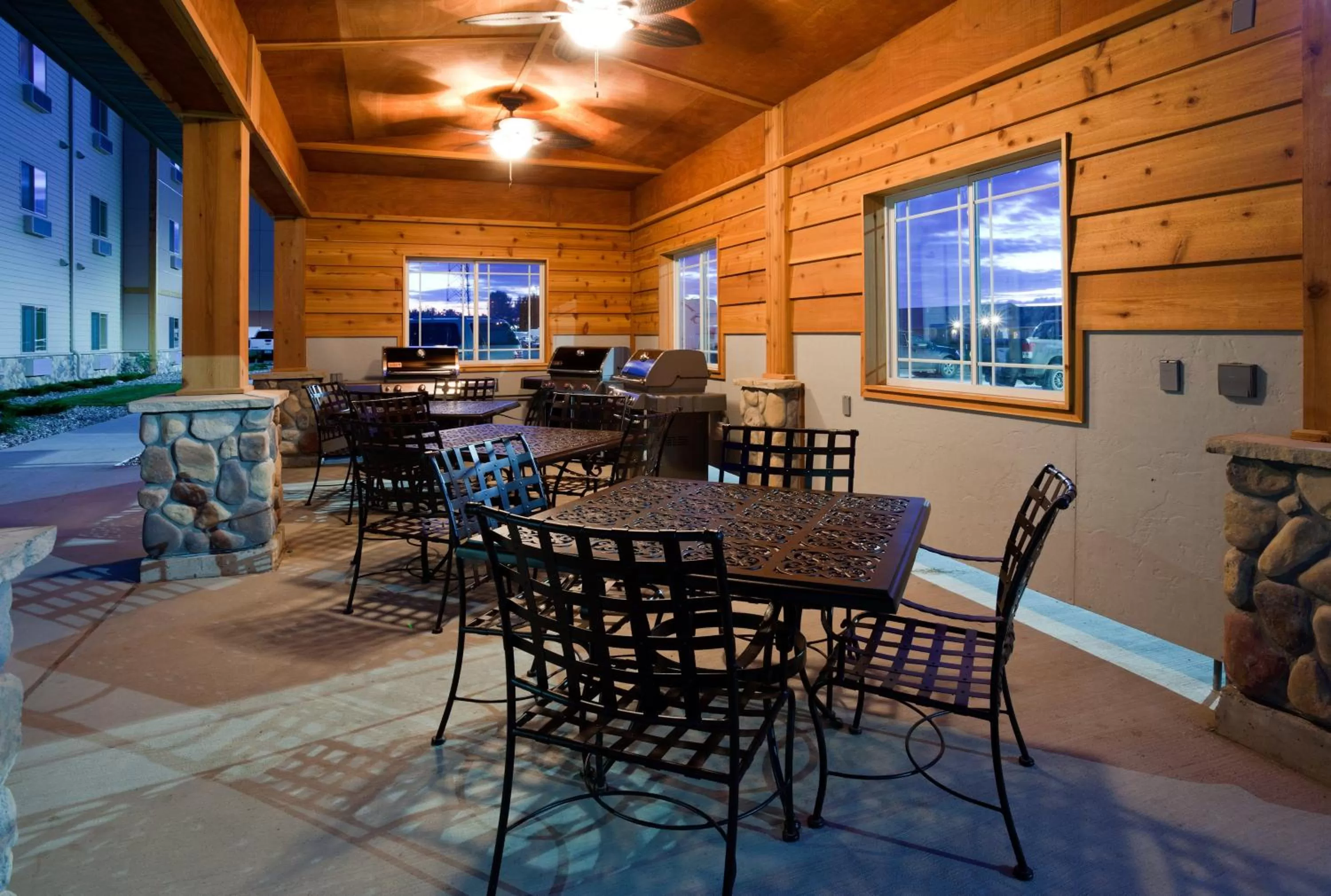 Patio in Hawthorn Extended Stay by Wyndham Minot
