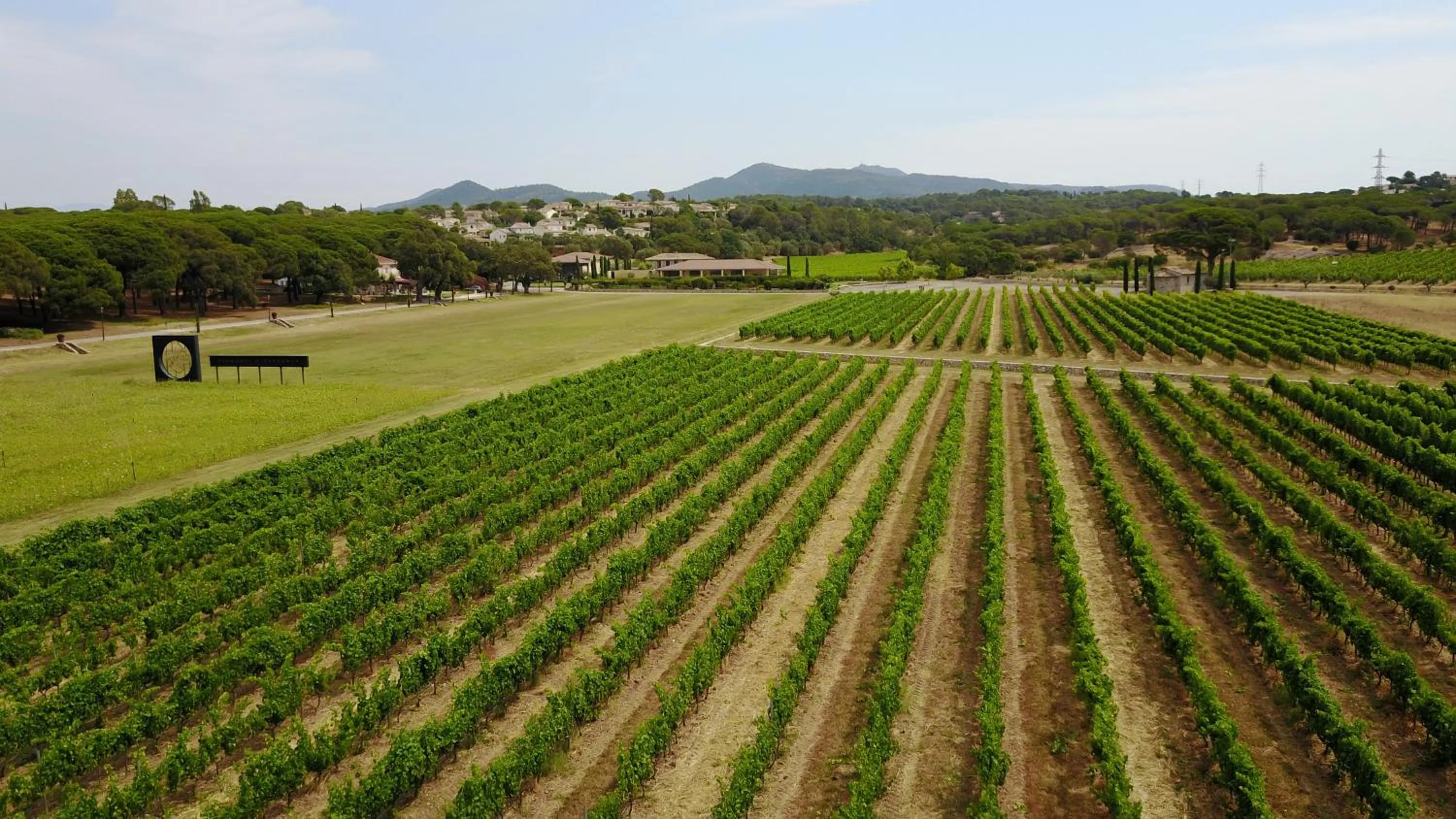 Bird's eye view in La Bastide Du Clos des Roses - Teritoria