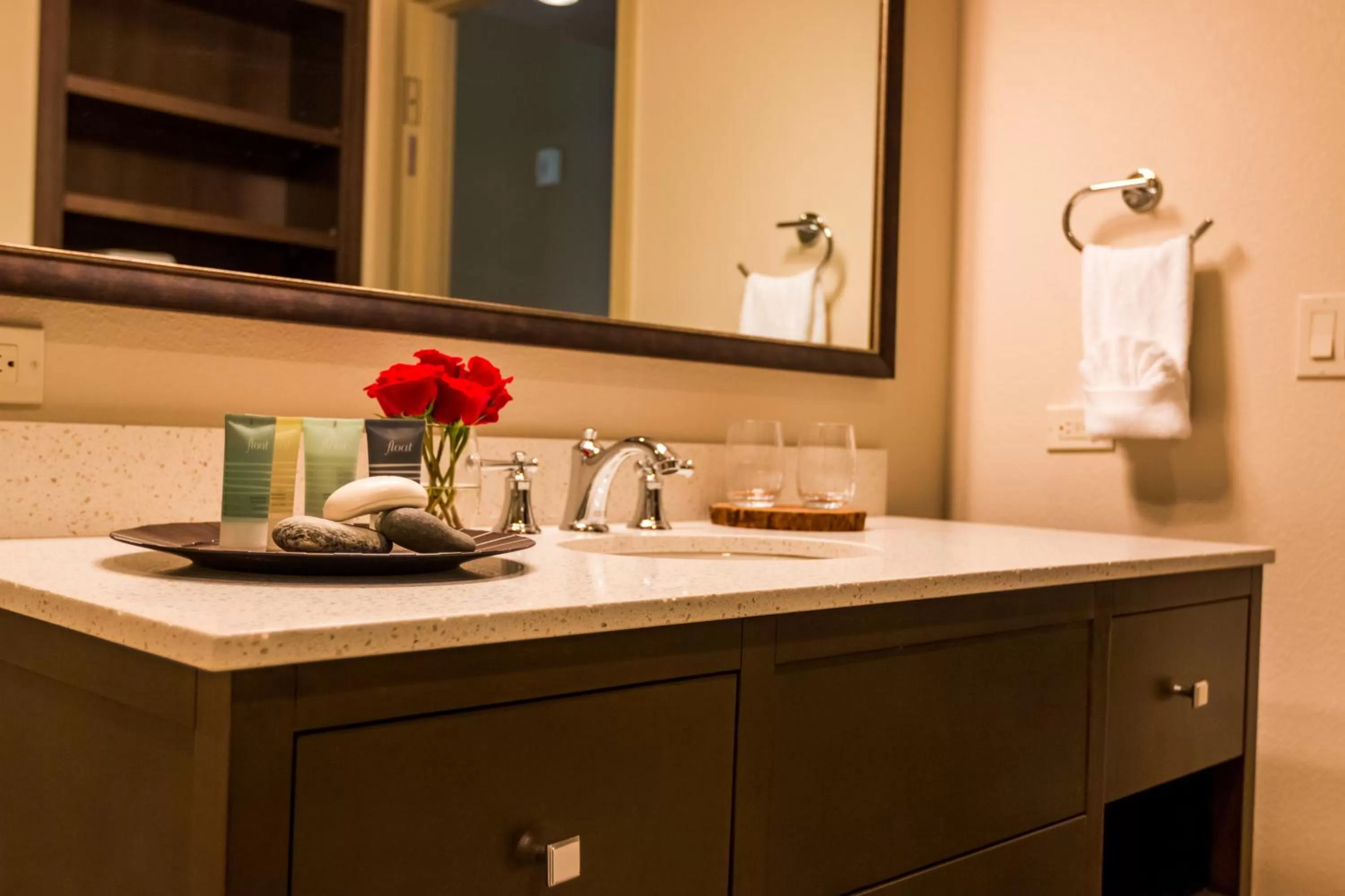 Bathroom in The Lodge at Columbia Point