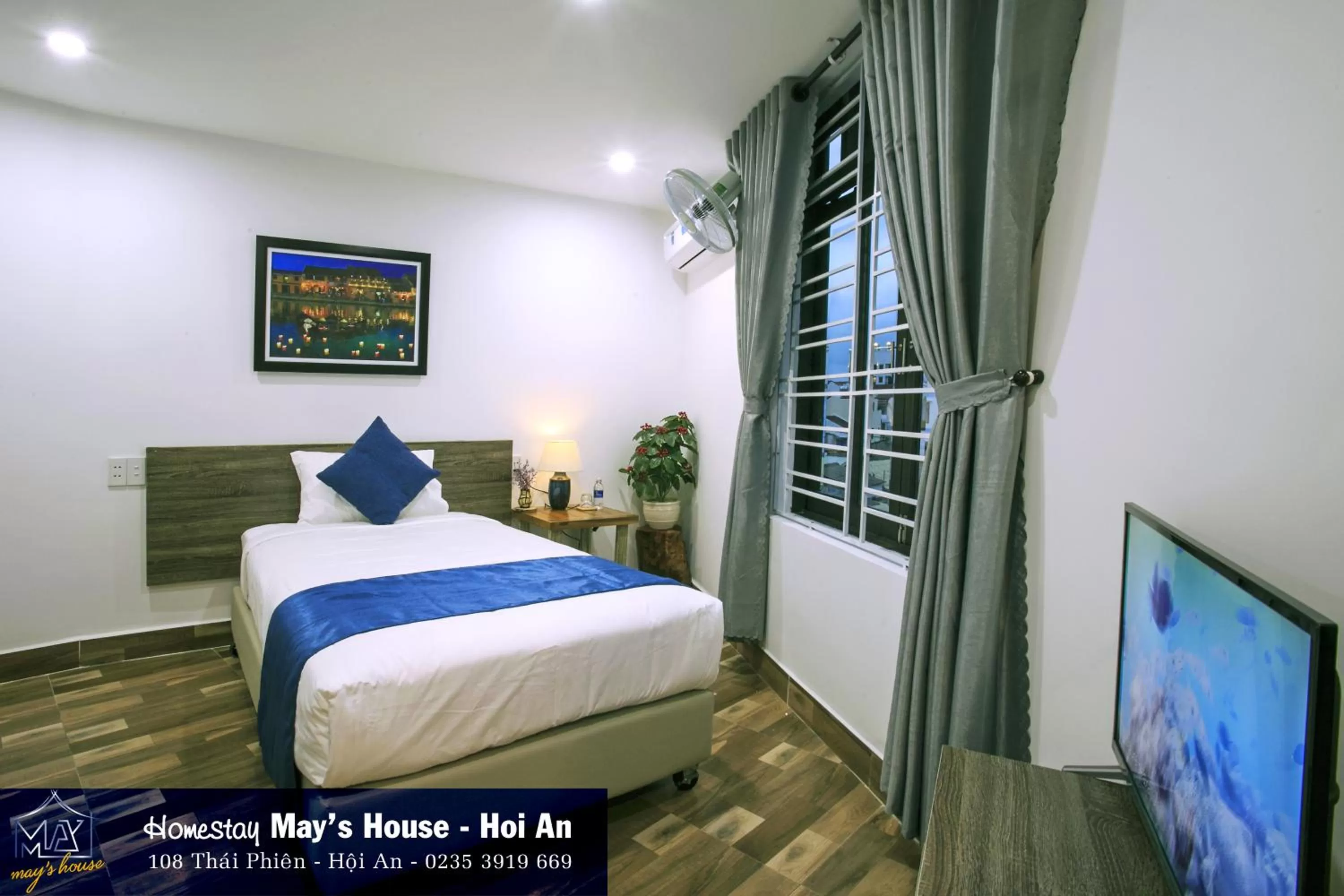 Bed in May's House Hoi An