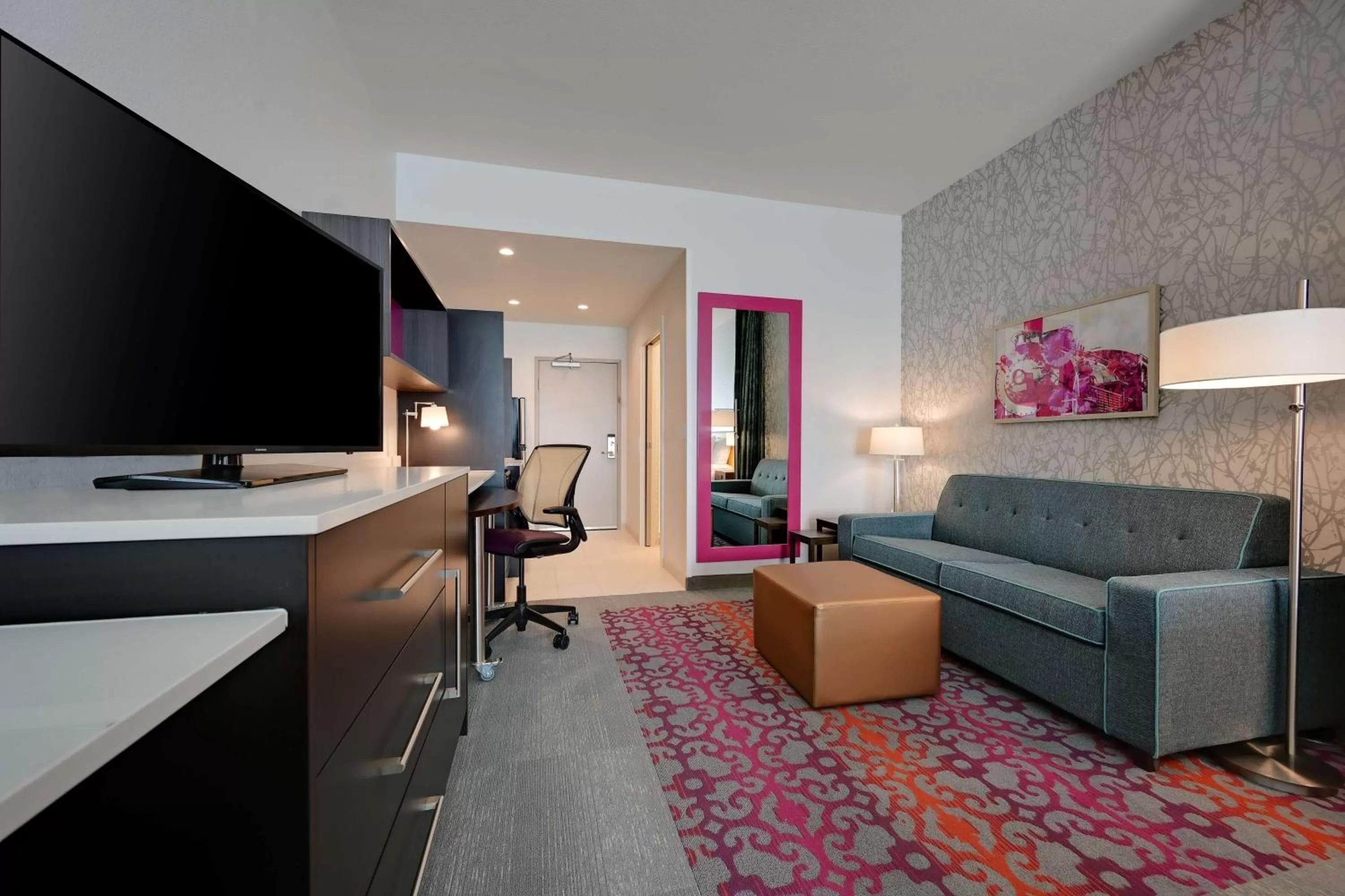 Living room in Home2 Suites By Hilton Temple