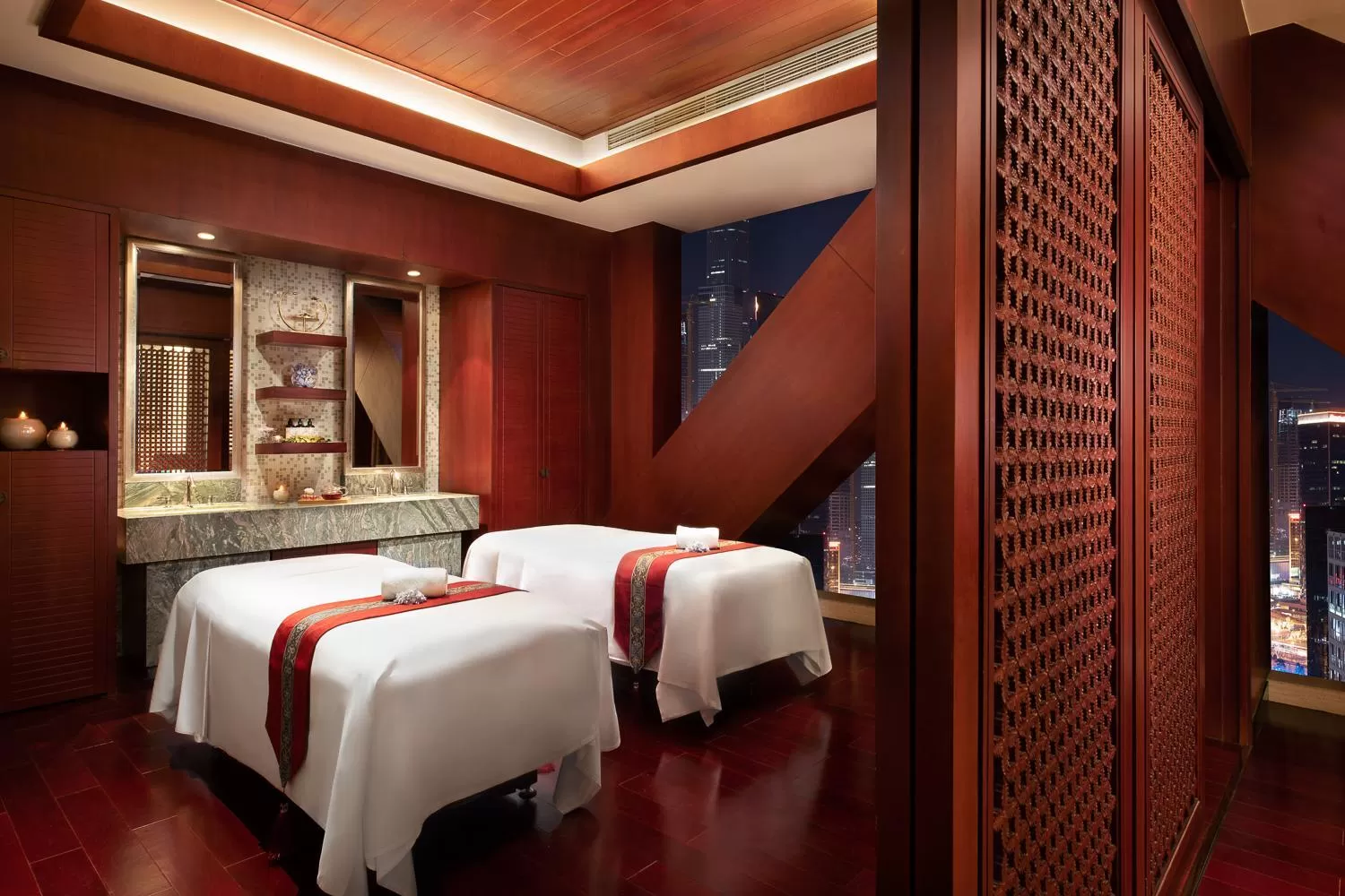 Spa and wellness centre/facilities, Bed in Fairmont Beijing - 20 minutes to Forbidden City by metro