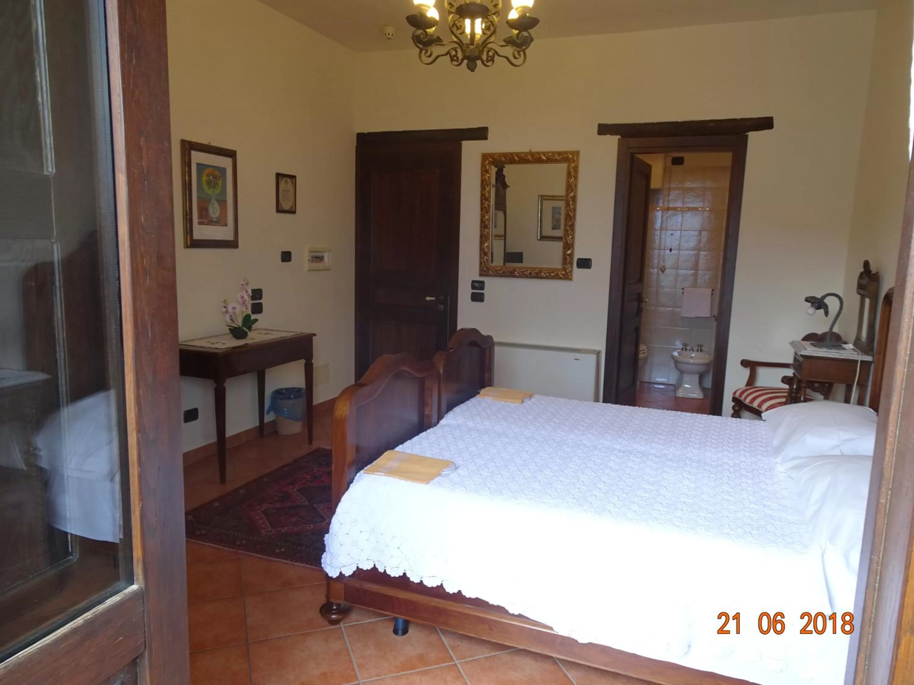 Bed in Castello di Altomonte