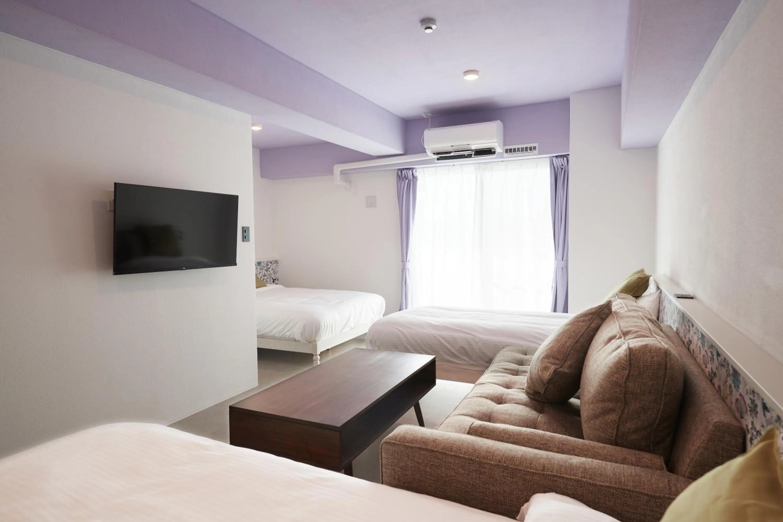 Bed in Glory island okinawa SOBE