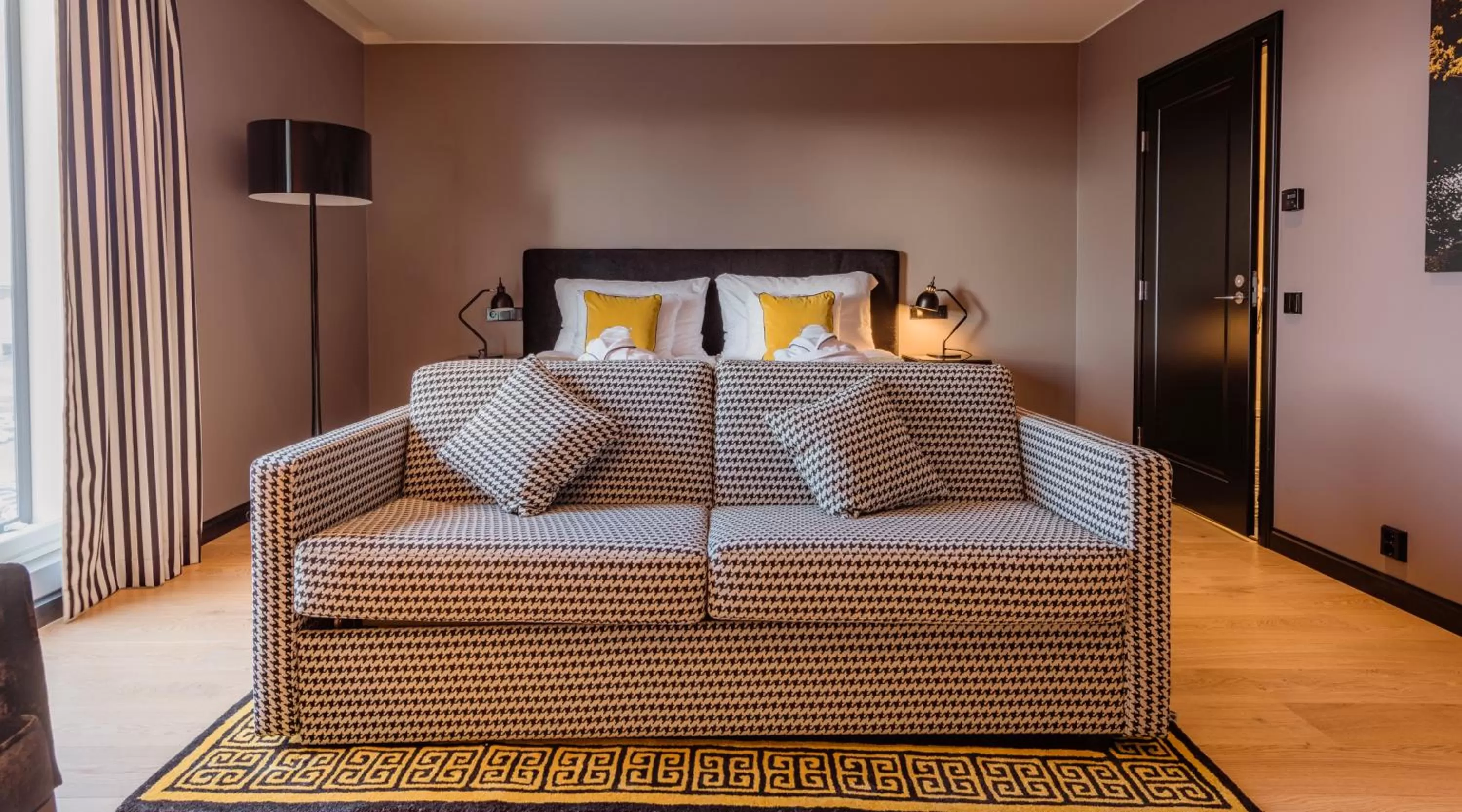 Photo of the whole room, Bed in Clarion Hotel Aviapolis