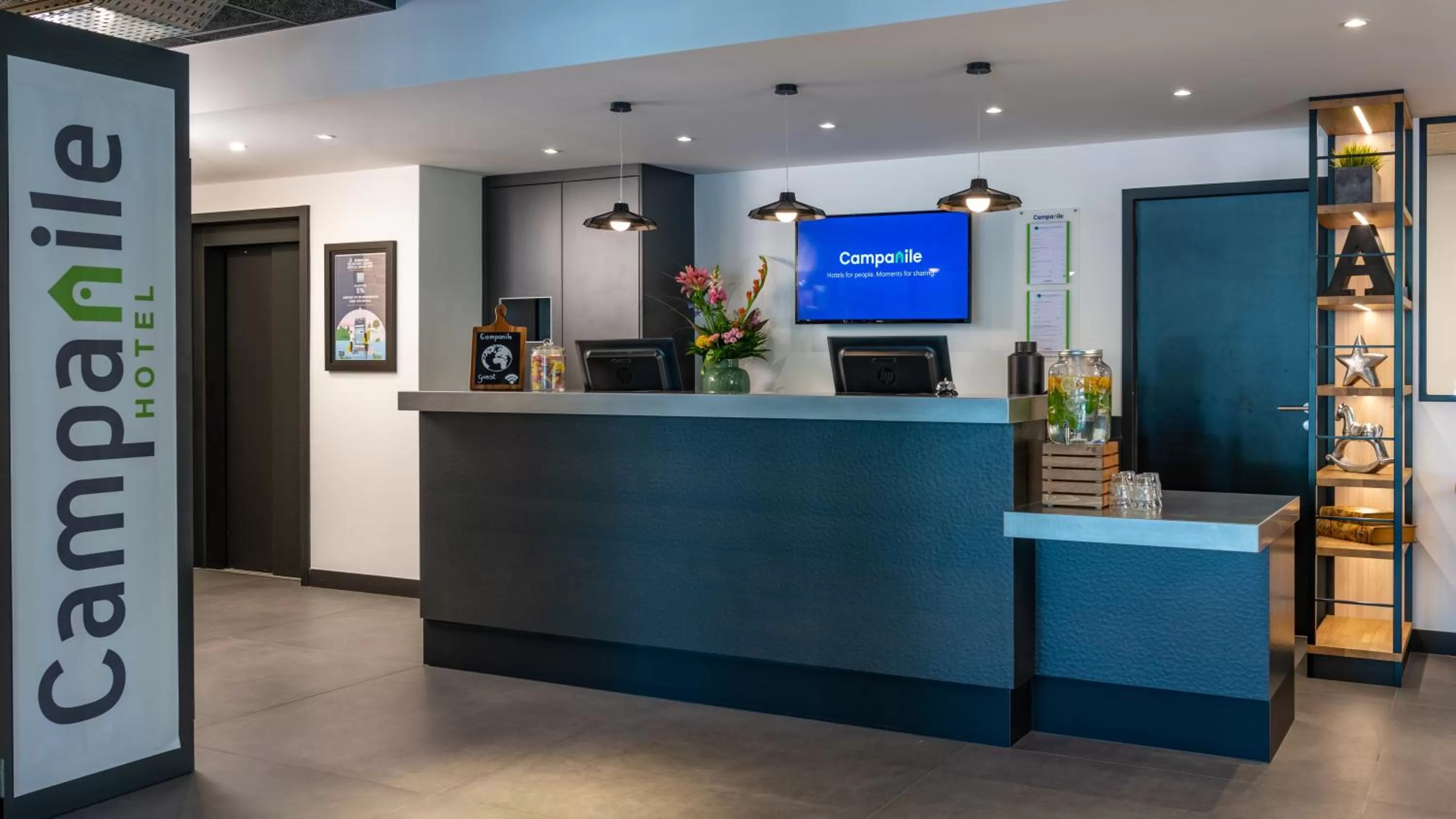 Lobby or reception in Campanile Hotel & Restaurant Amsterdam Zuid-Oost