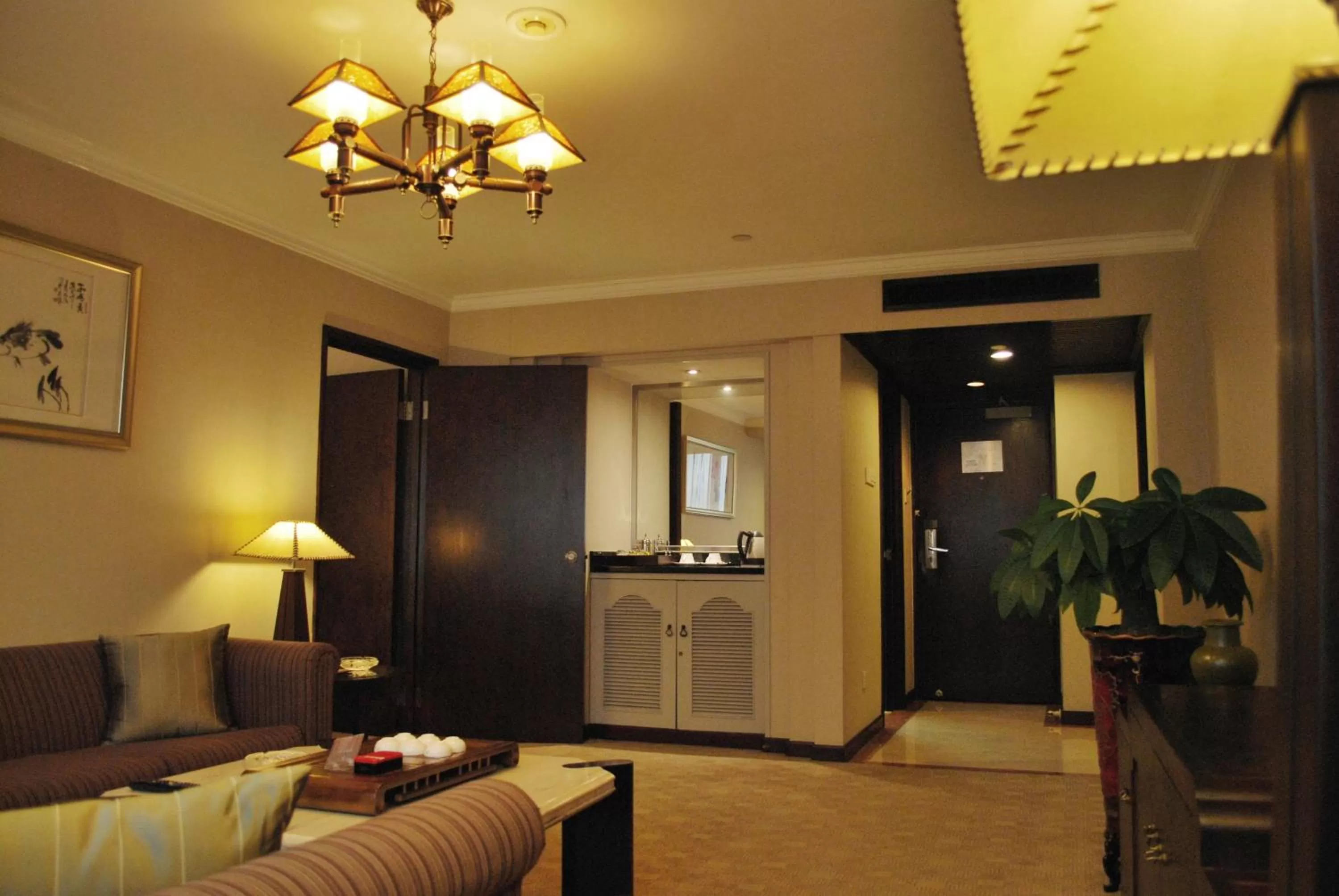 Living room in Zhongshan International Hotel