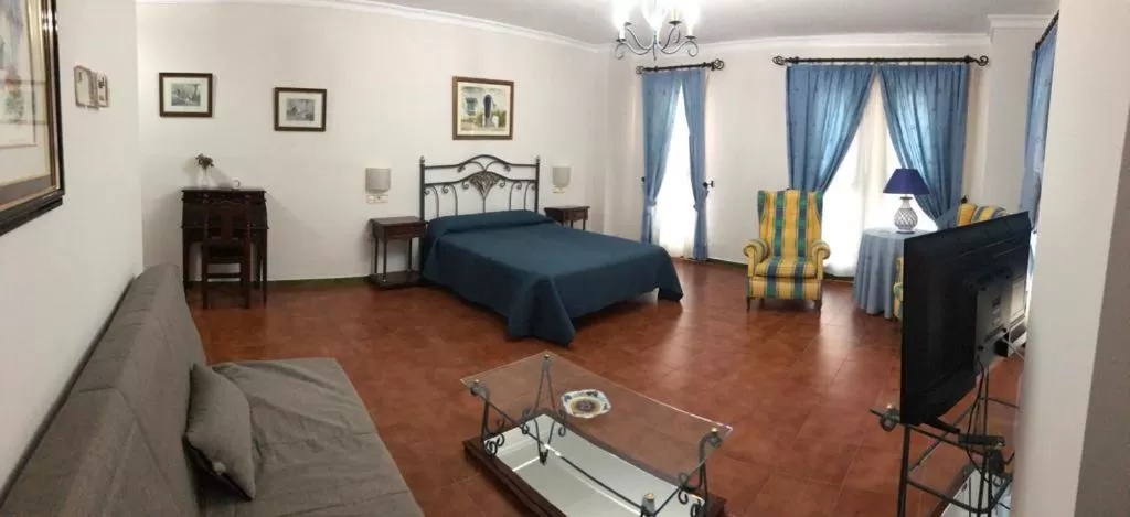 Bed in Hotel La Yedra