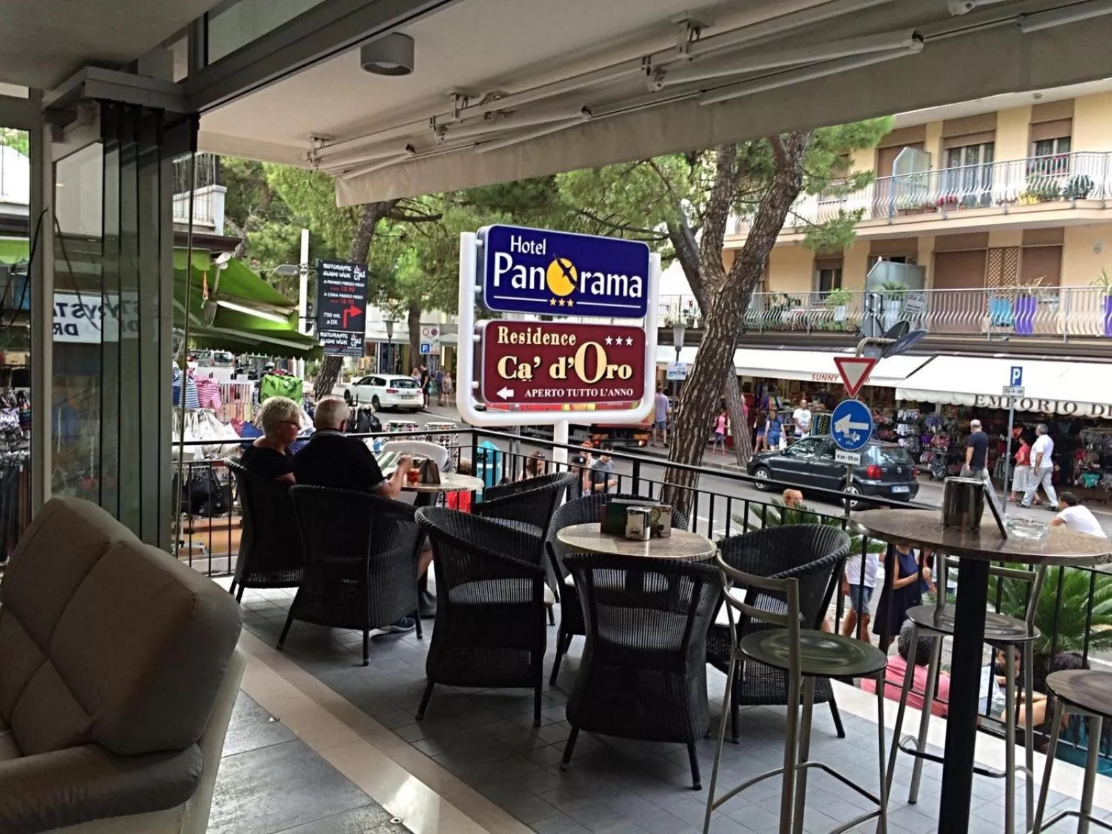 Balcony/Terrace in Hotel Panorama