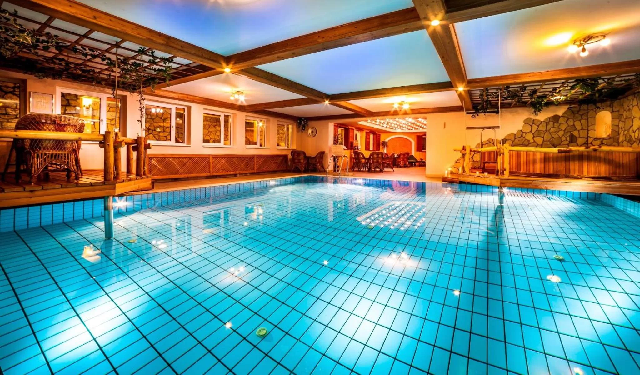 Swimming pool in Villa Medici Hotel & Restaurant