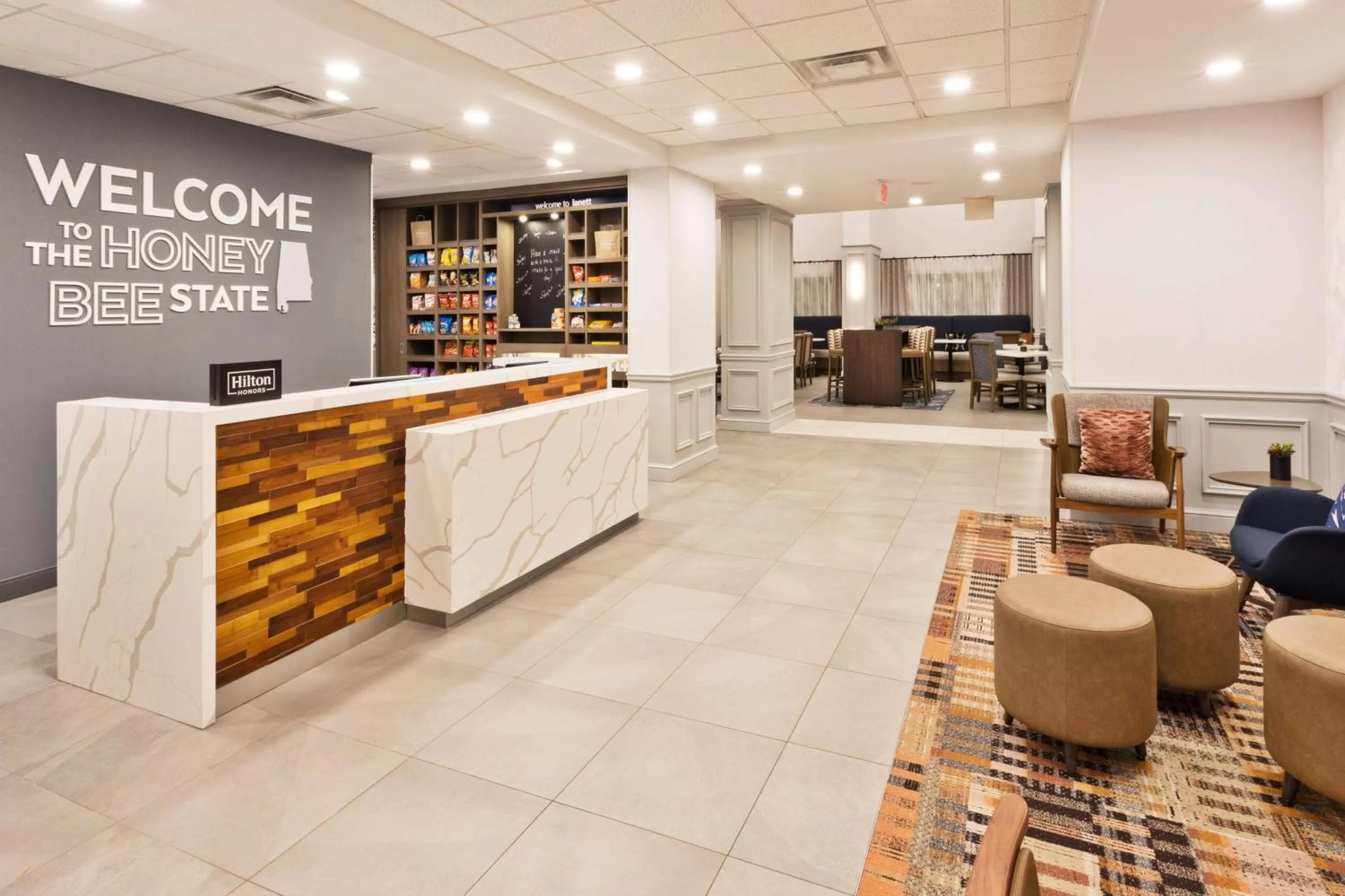 Lobby or reception in Hampton Inn & Suites Lanett/West Point