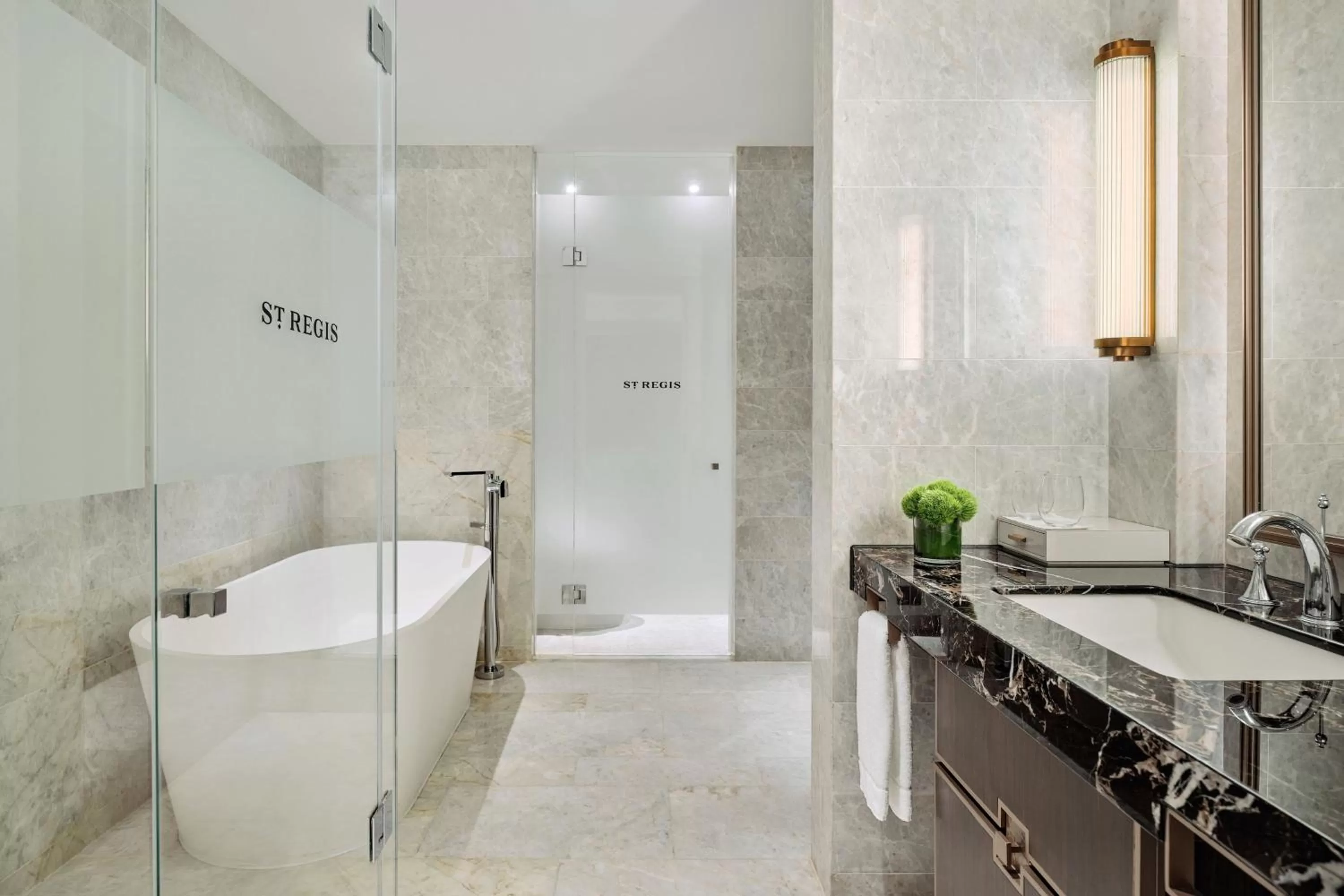 Bathroom in The St Regis Shanghai Jingan