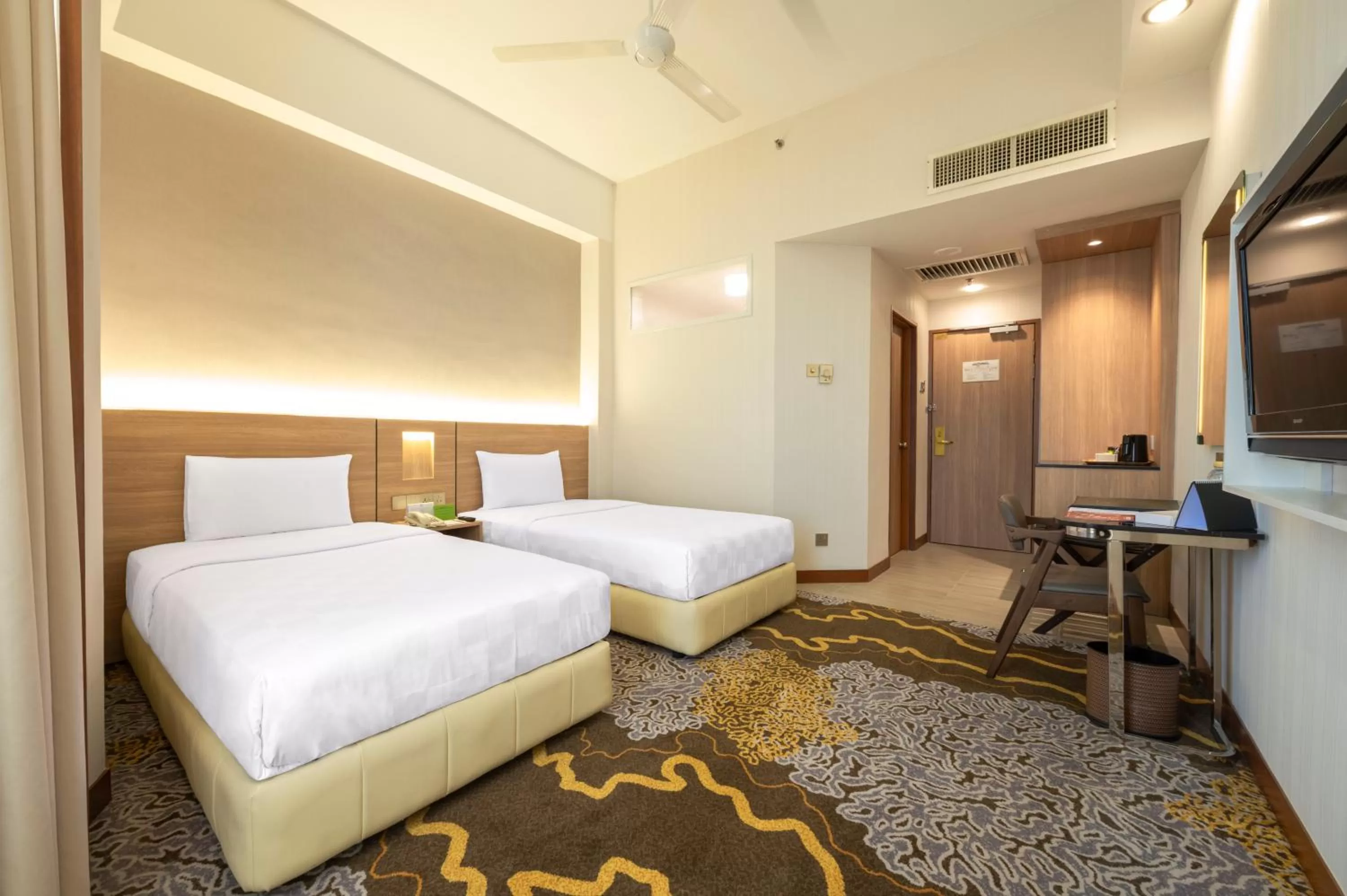 Bed in Cititel Penang