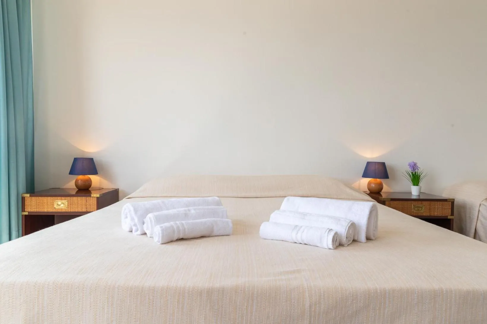 Bedroom, Bed in Hotel De Plam