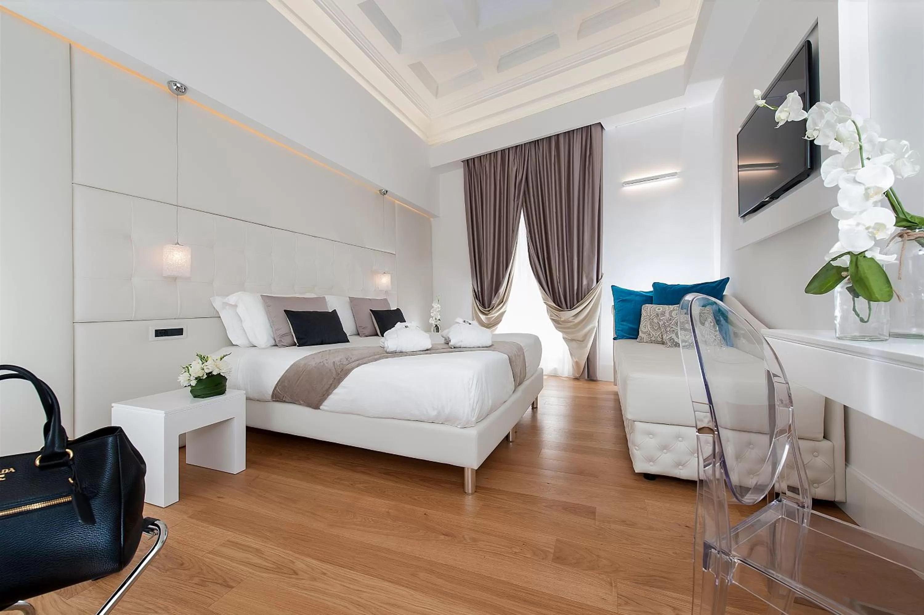 Bed in Argentina Residenza Style Hotel