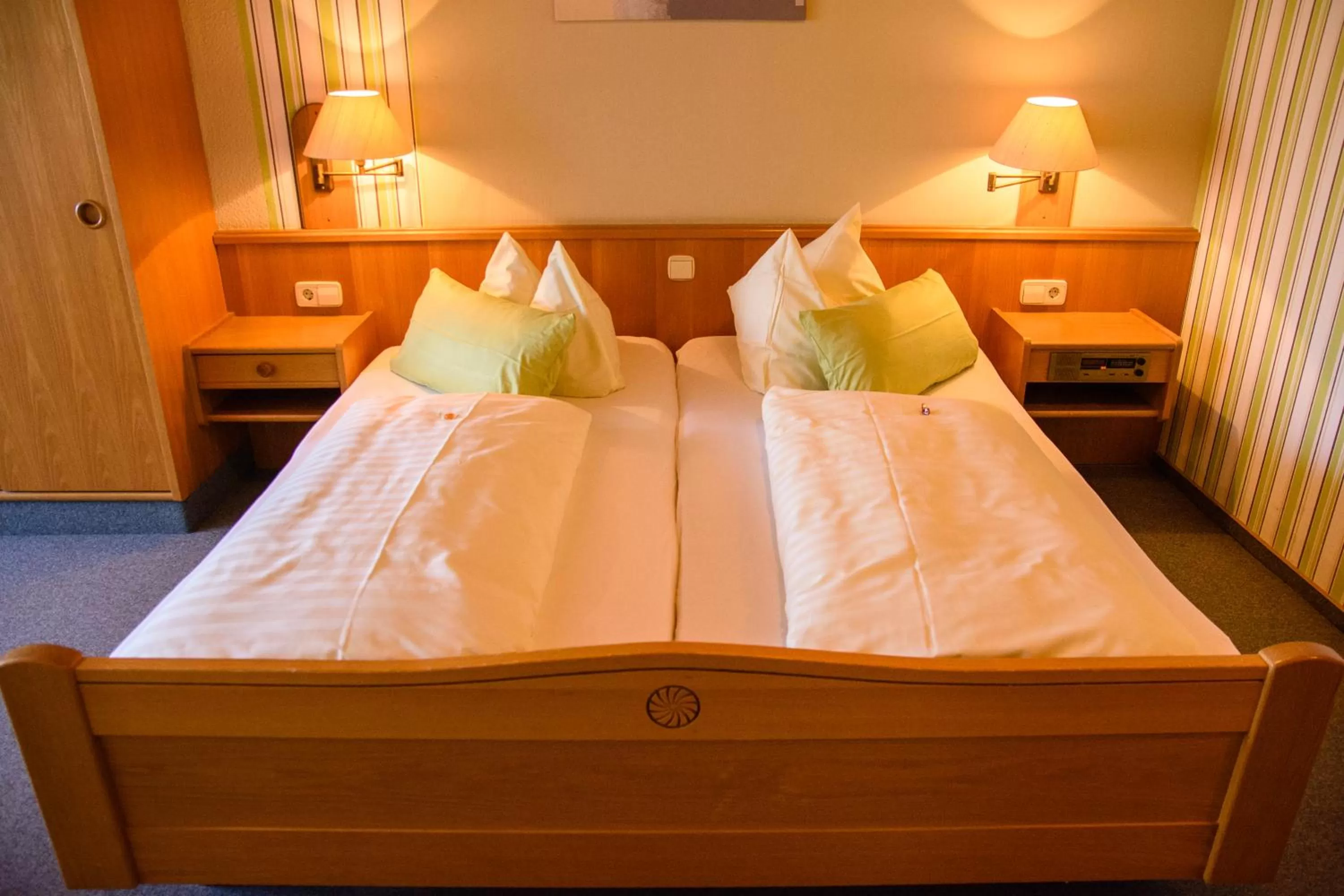 Photo of the whole room, Bed in Landhotel Henkenhof Willingen