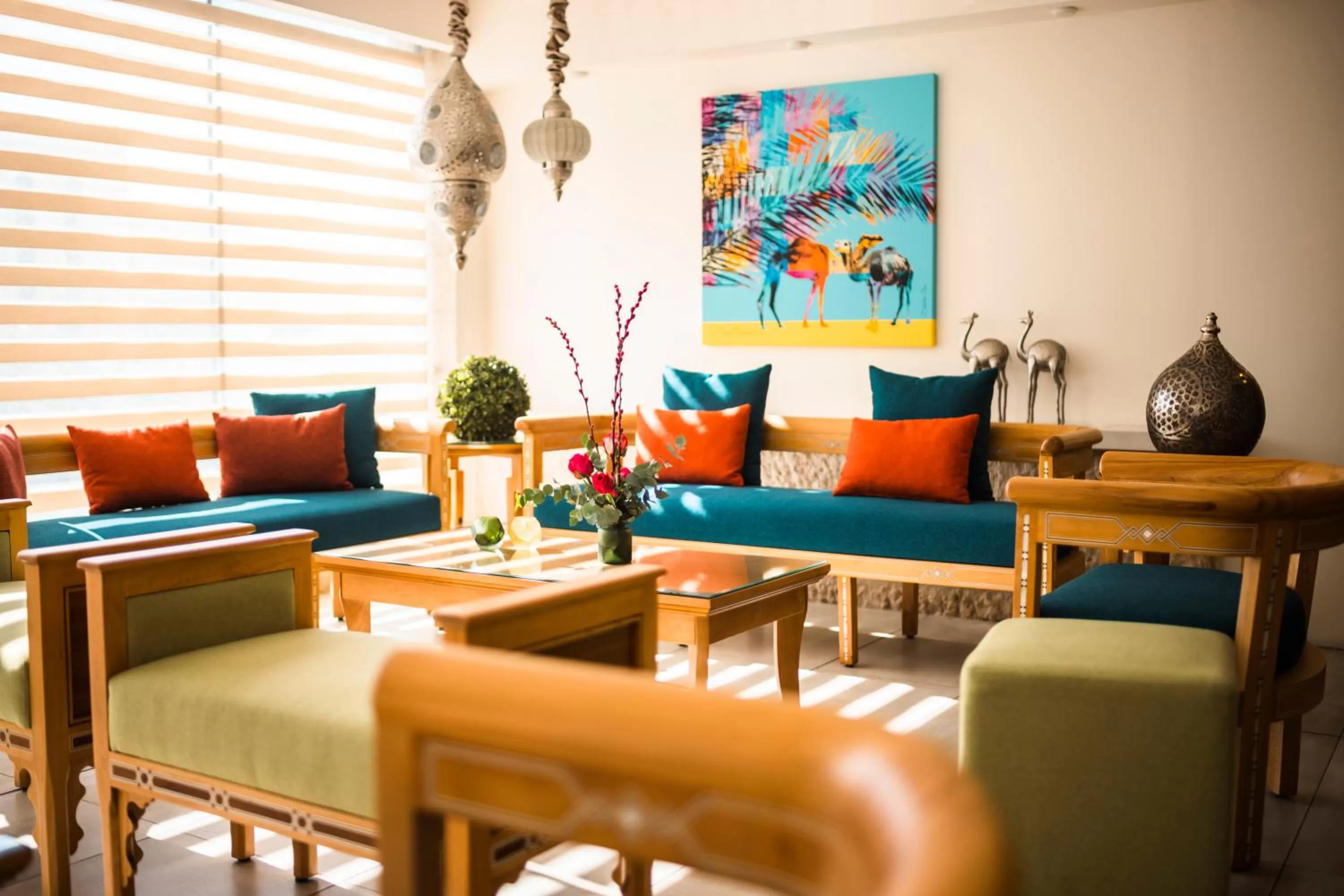 Lobby or reception in The Liwan Hotel