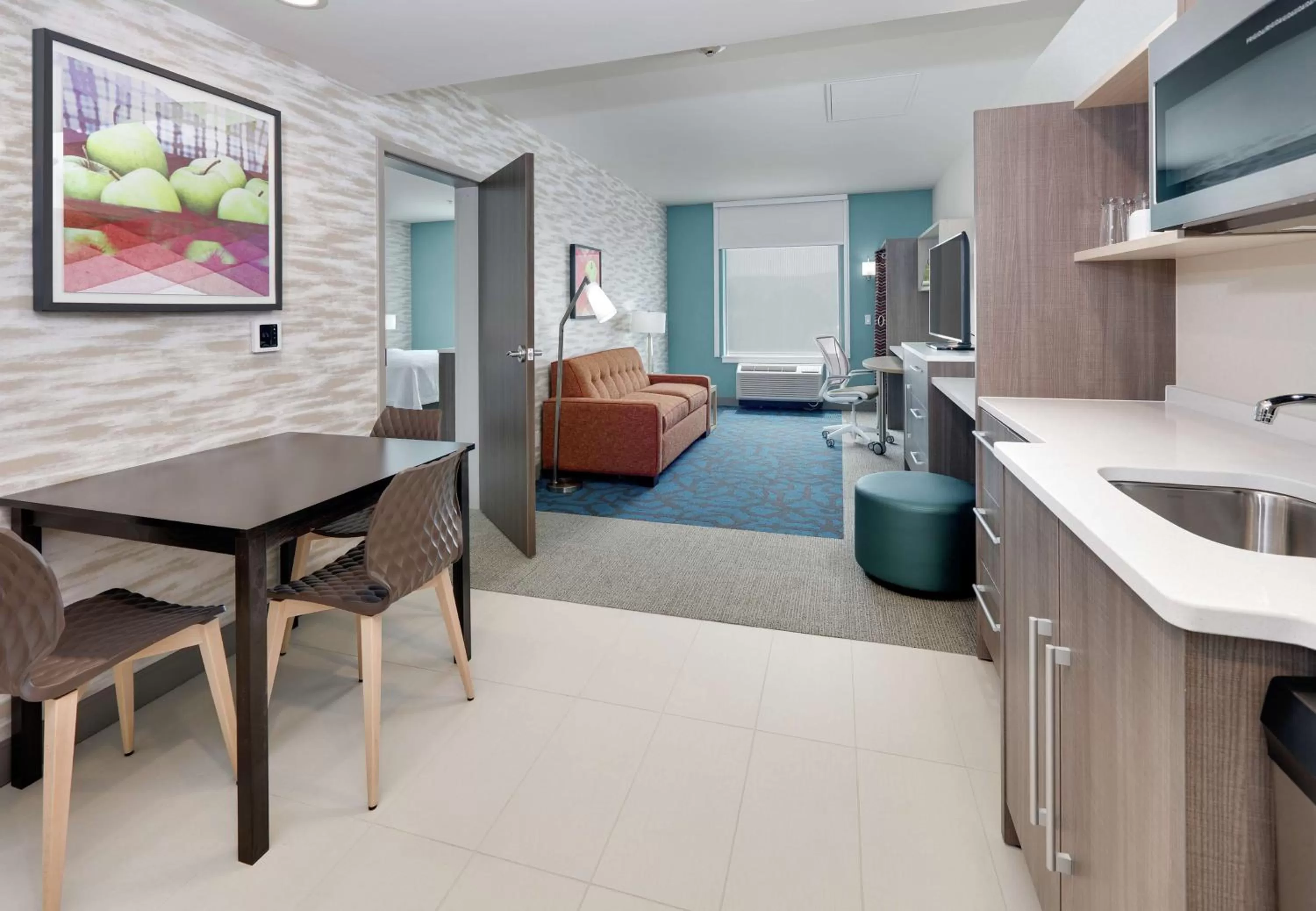 Bedroom in Home2 Suites By Hilton Yakima Airport