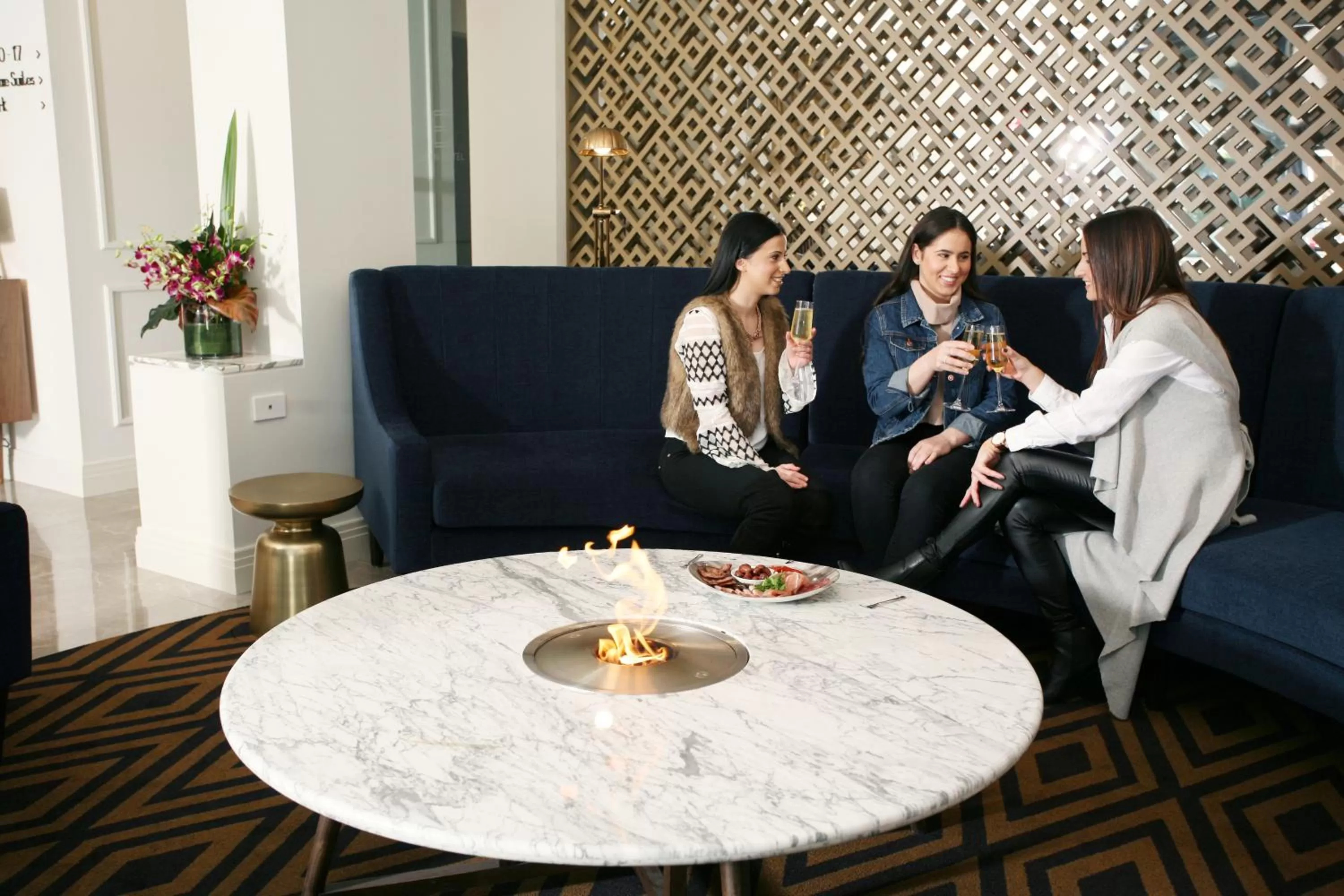 Lobby or reception in Ellen Hotel