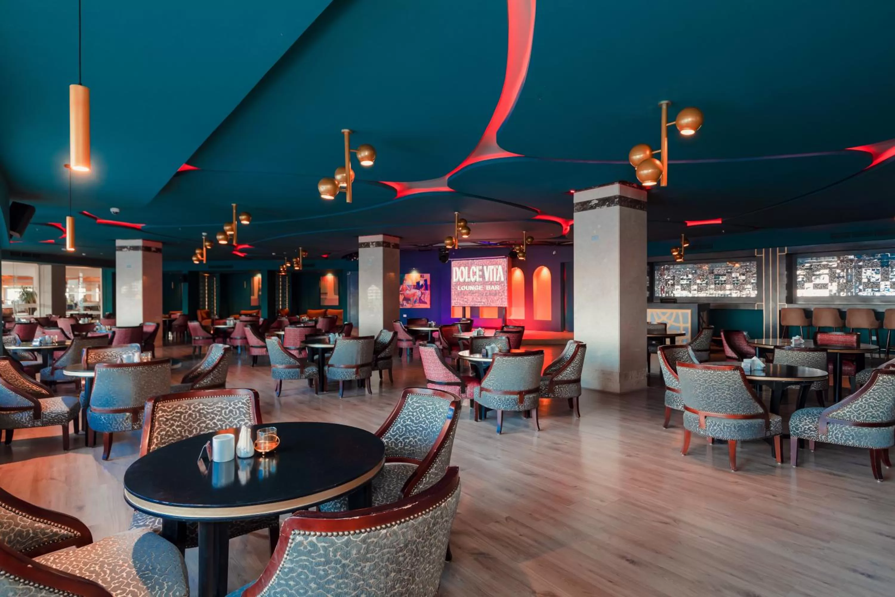 Lounge or bar in Beach Albatros Aqua Park - Hurghada