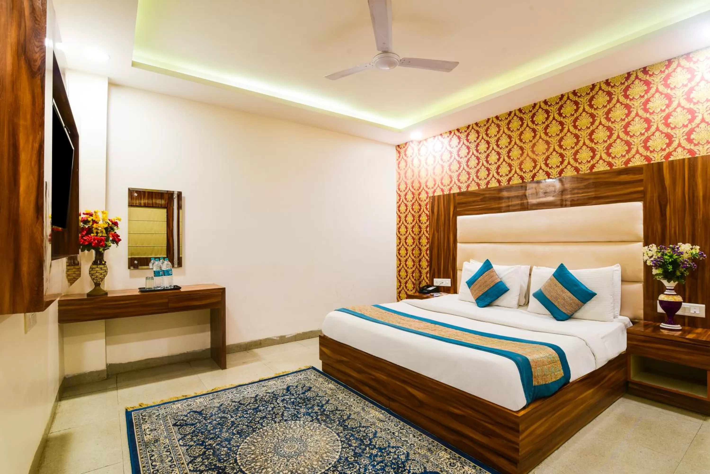 Bed in Olivia Hotels At Delhi Airport