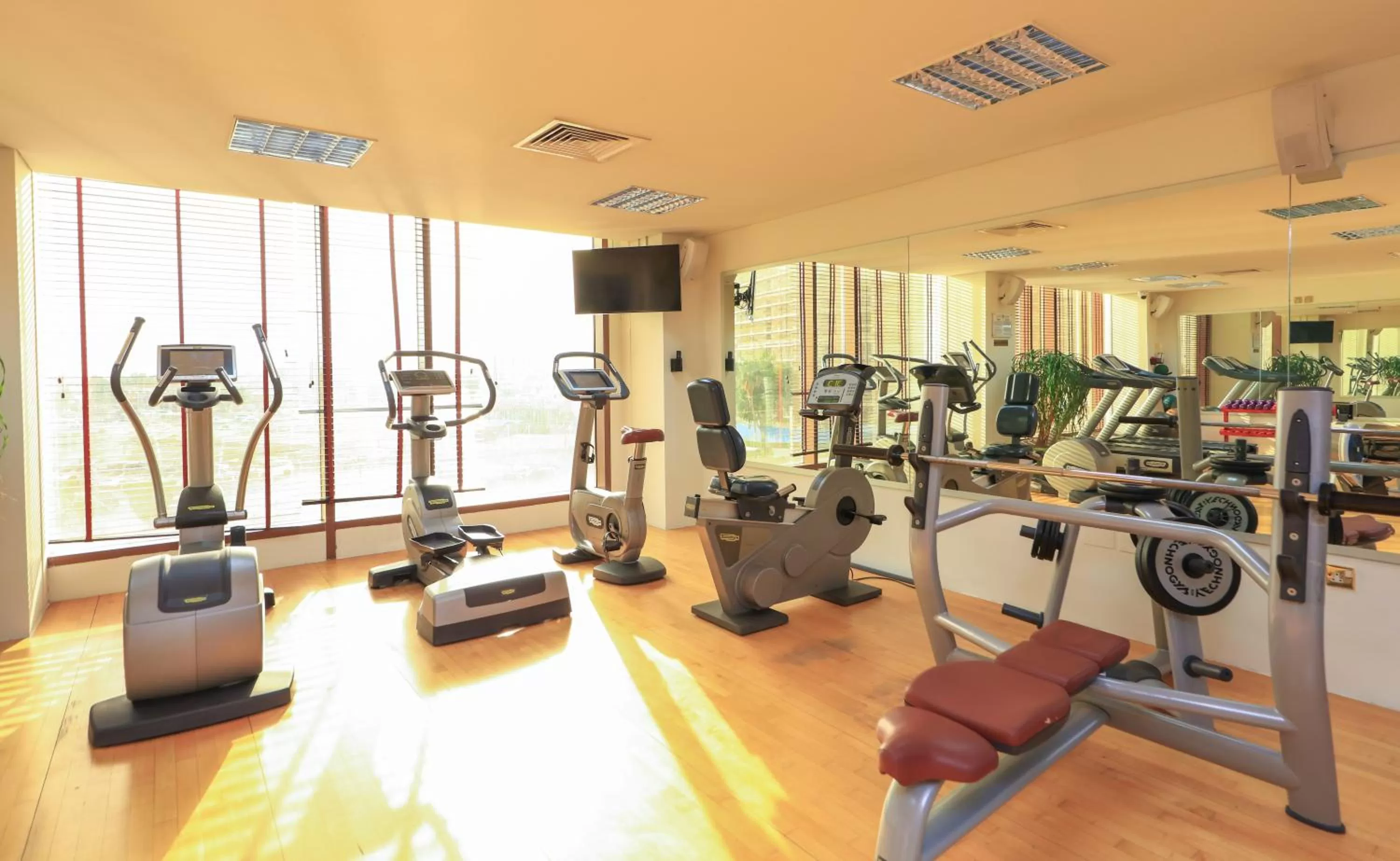 Fitness centre/facilities in Radisson Blu Hotel, Doha