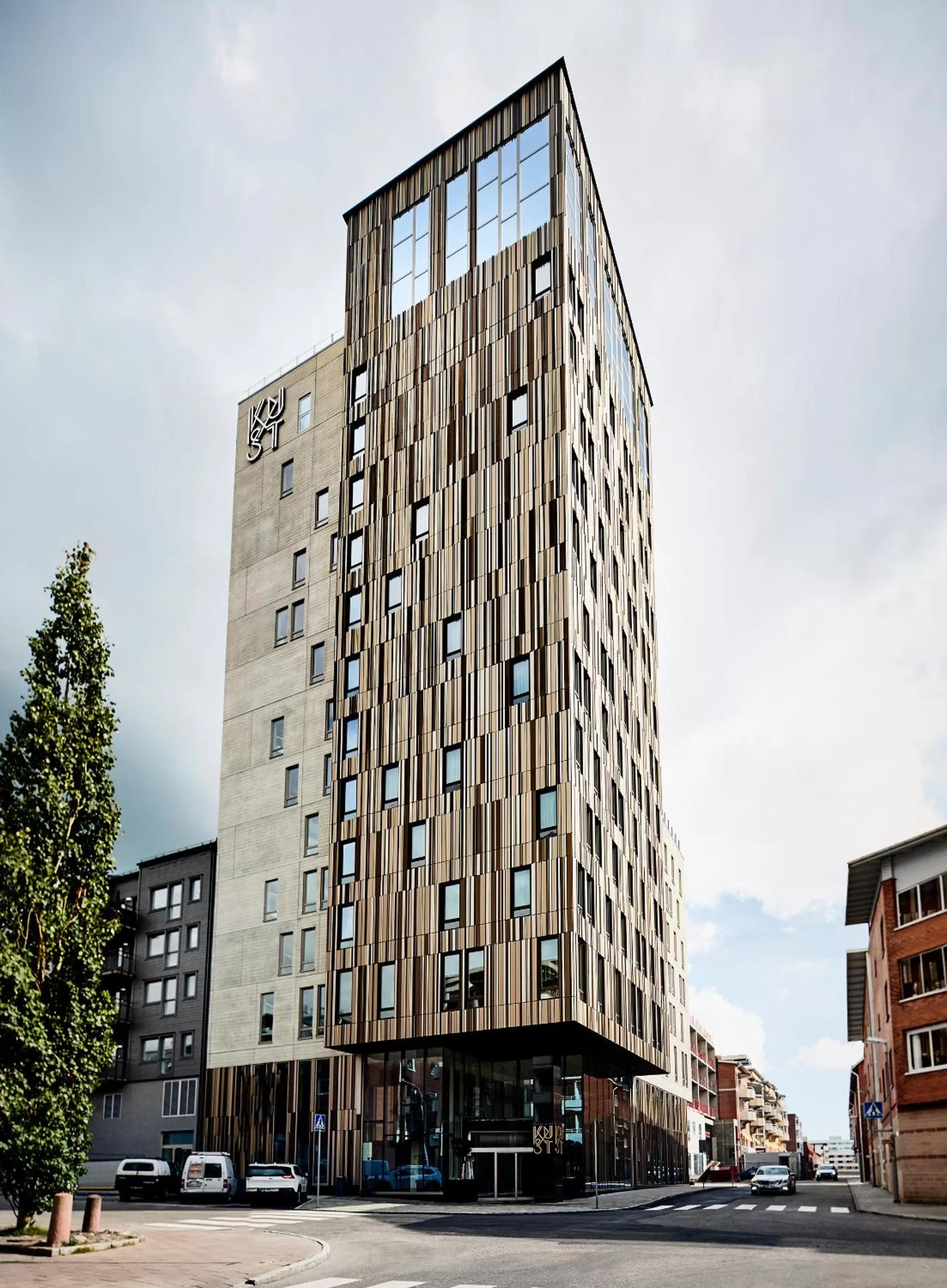 Facade/entrance in KUST Hotell & SPA