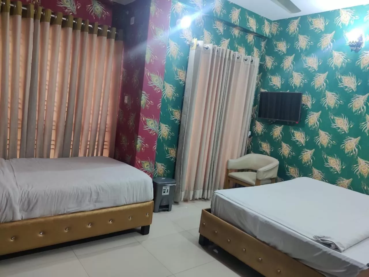 Bed in Hotel Blue Castle