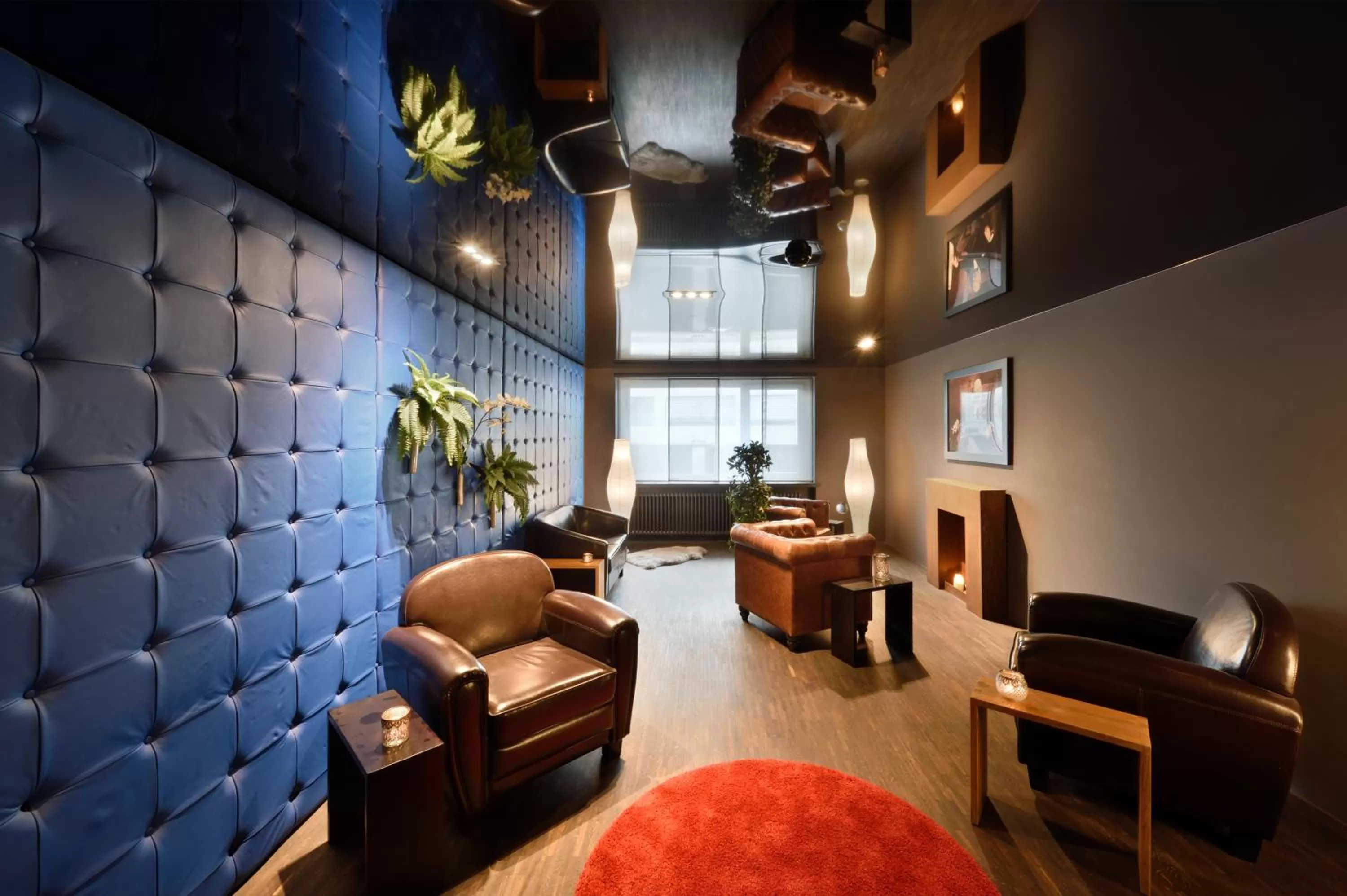 Lounge or bar in City Hotel Biel Bienne Free Parking