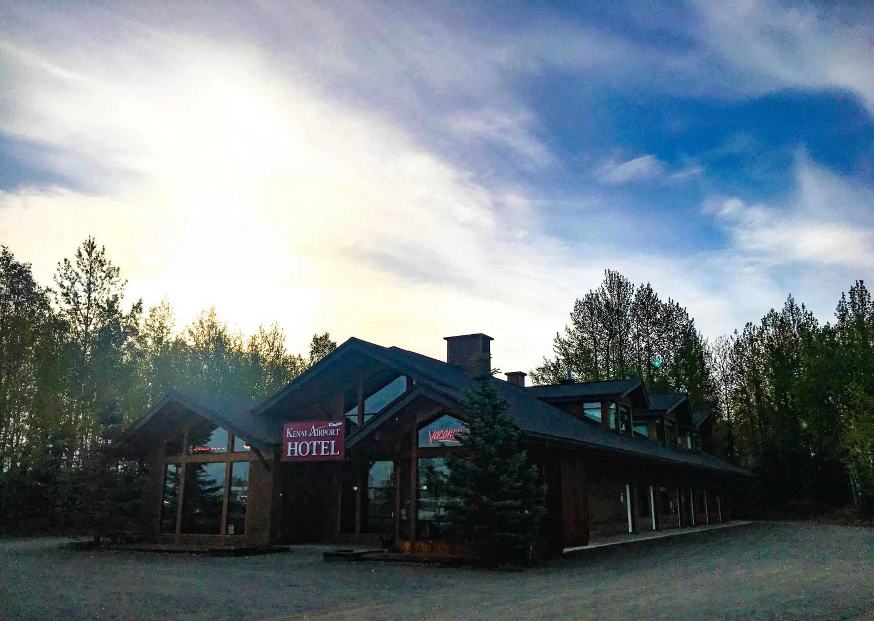 Property building in Kenai Airport Hotel
