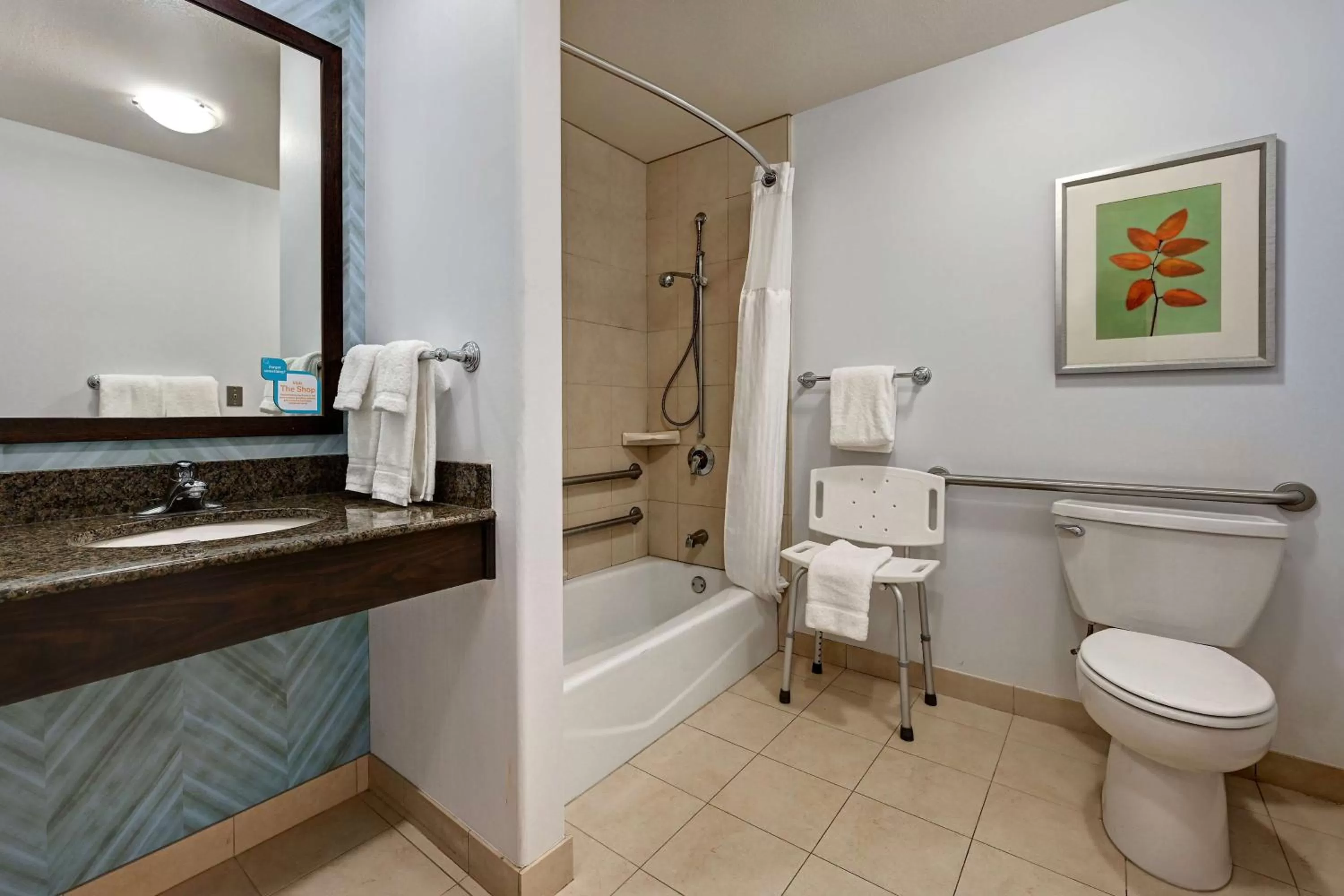 Bathroom in Hilton Garden Inn San Bernardino