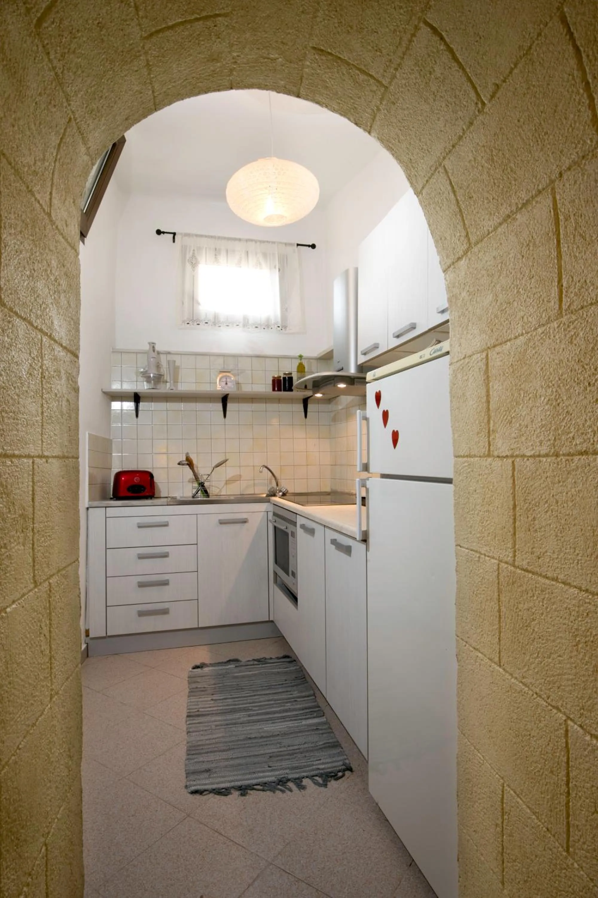 Coffee/tea facilities, Kitchen/Kitchenette in Evdokia Hotel