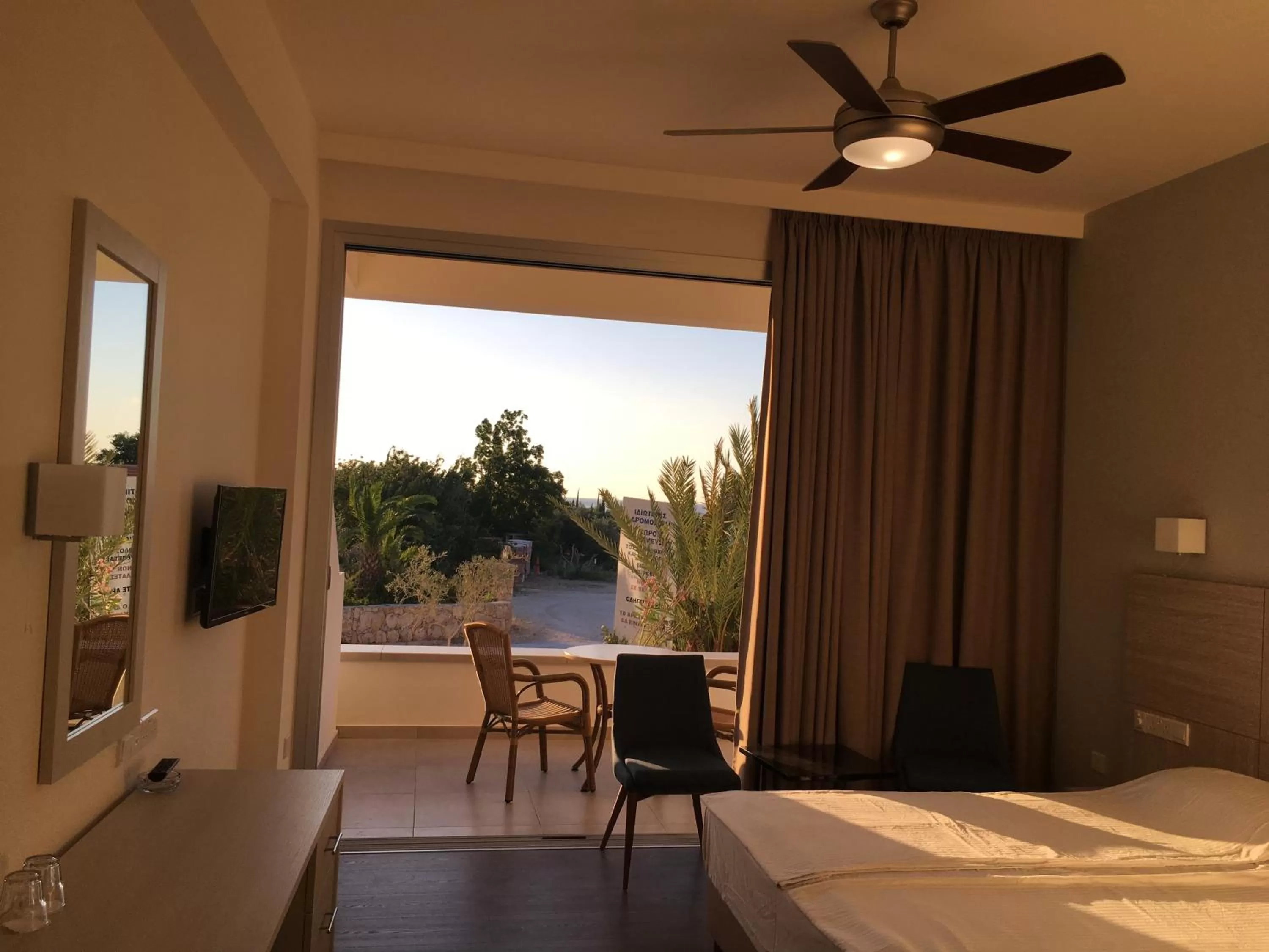 Bed in Aphrodite Beach Hotel