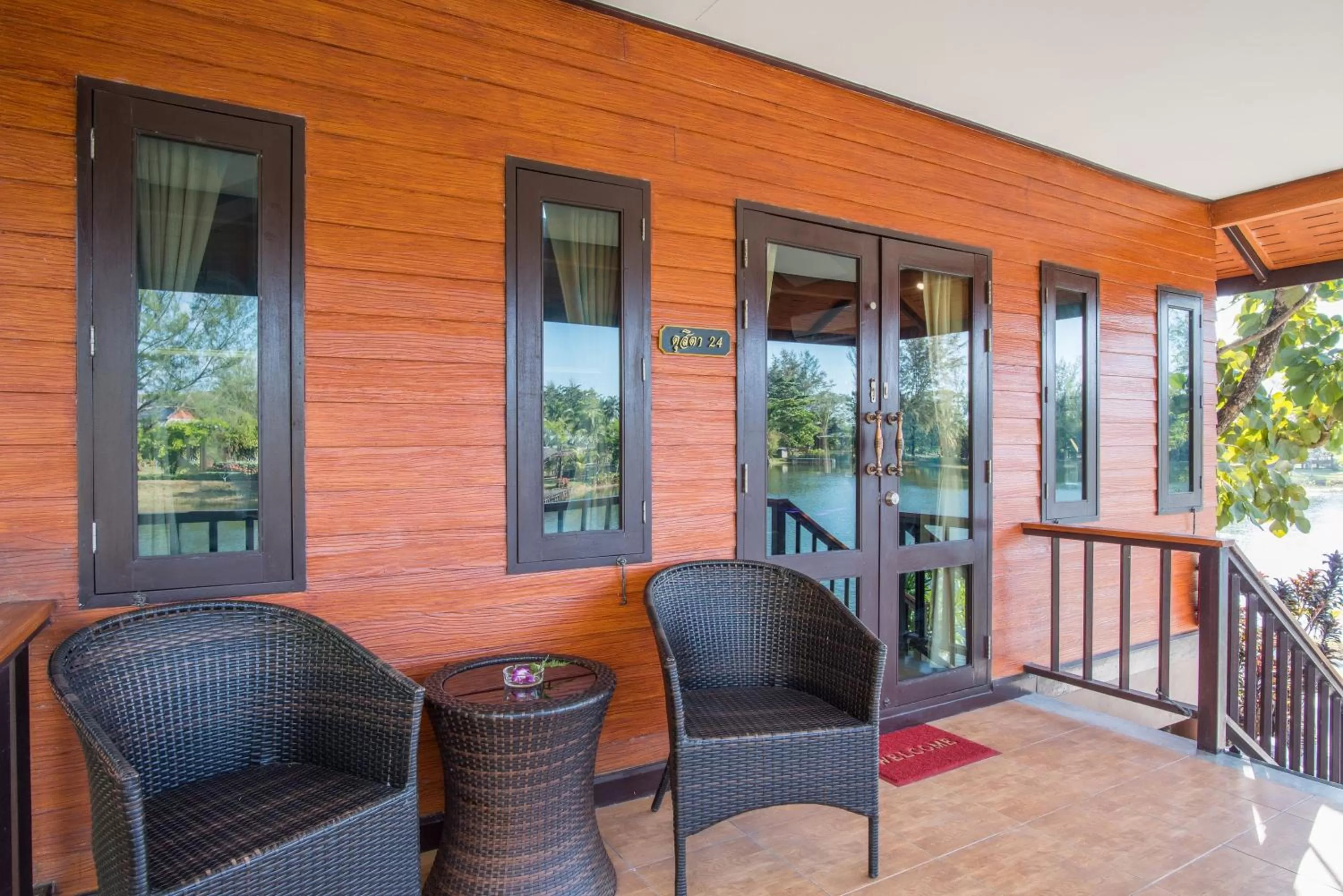 Patio in ThaiLife Wellness & Meditation Resort- SHA Plus