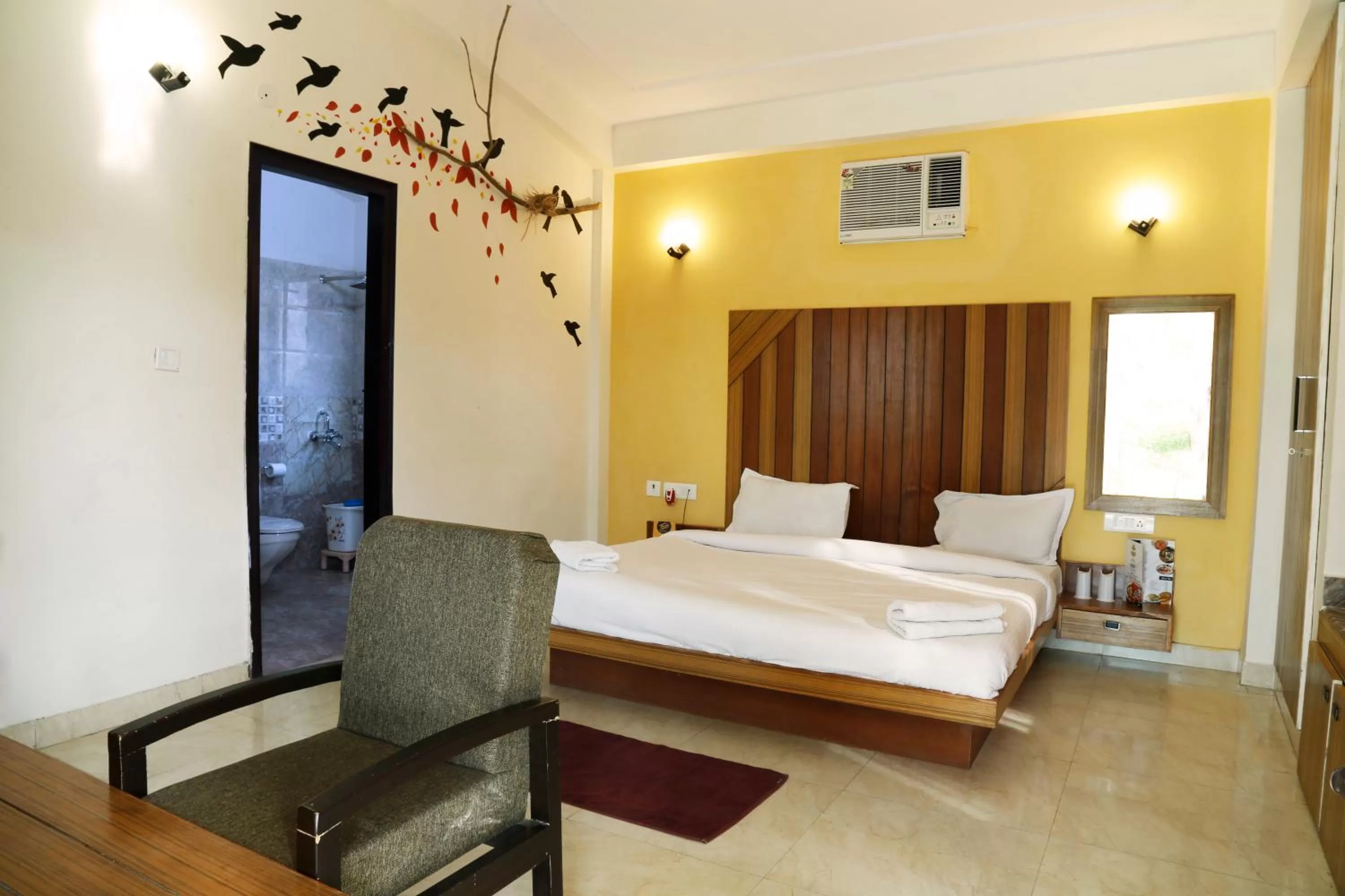 Photo of the whole room, Bed in Corbett Treat Resort By Atya Hotels