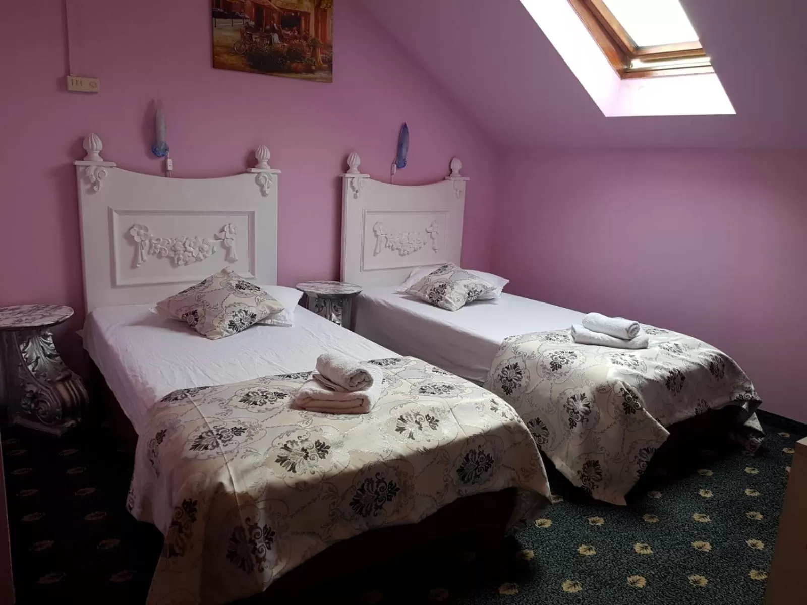 Bedroom, Bed in Hotel Darosy