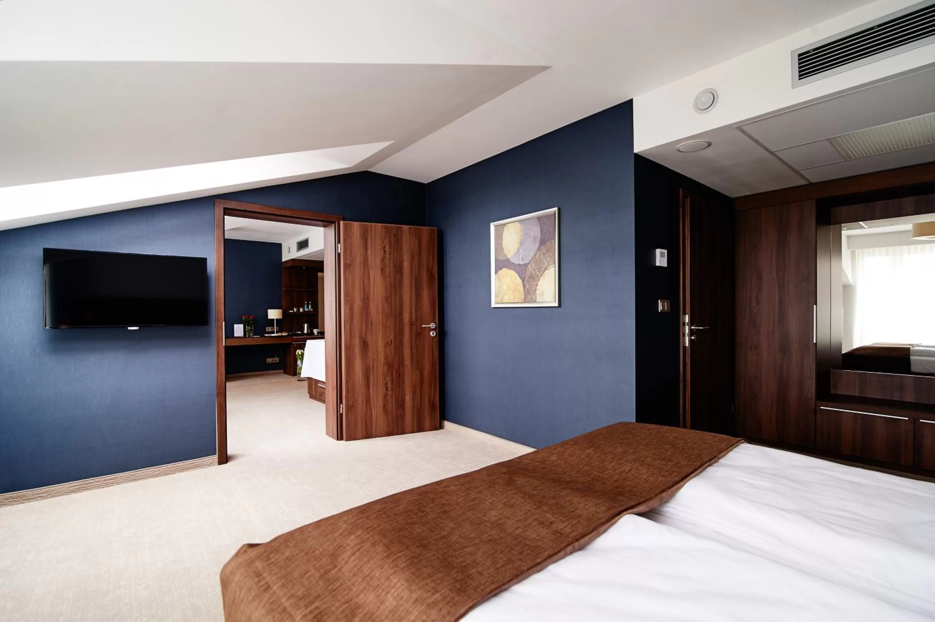 Photo of the whole room, Bed in Hotel Imperiale