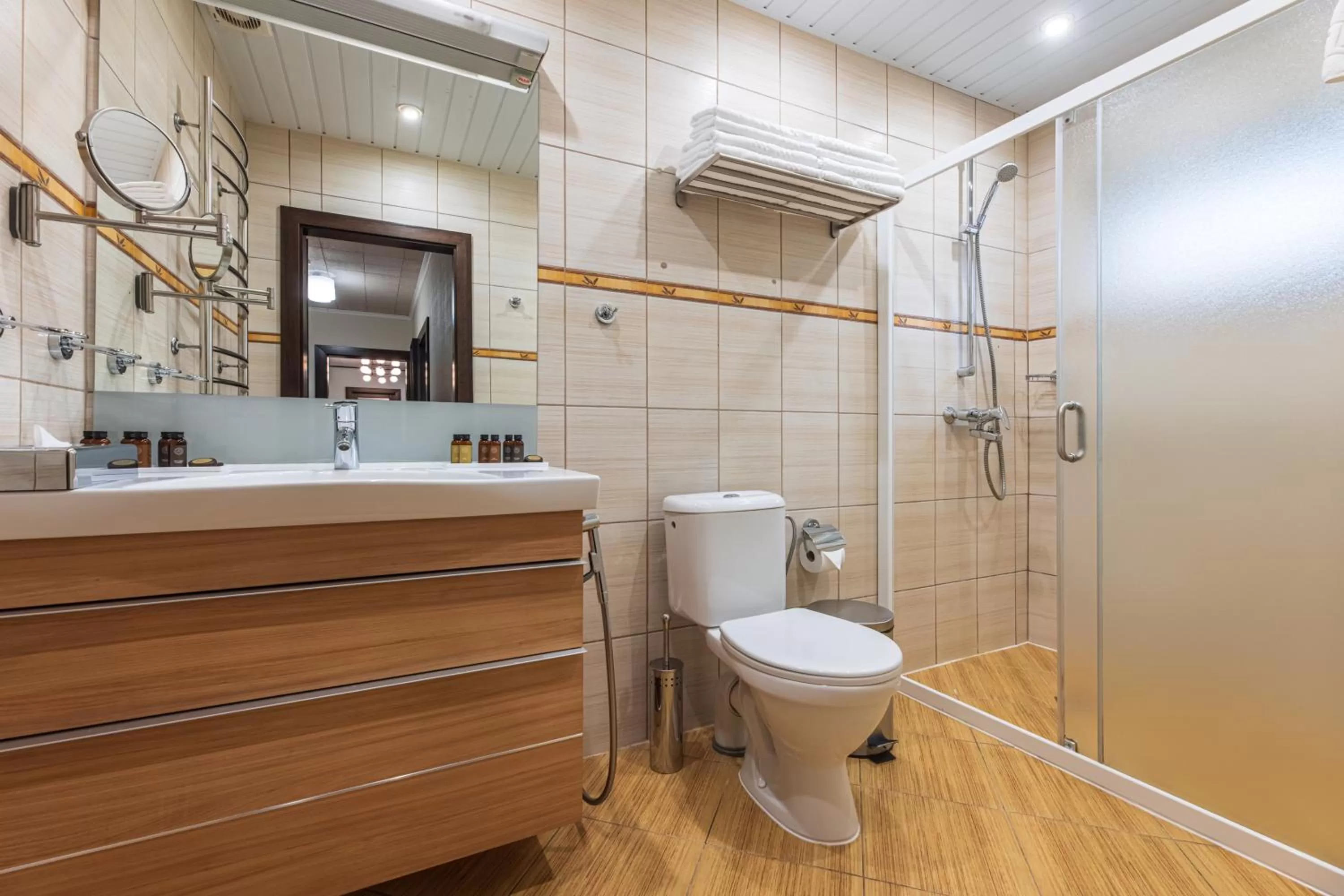 Bathroom in Žilvinas Hotel