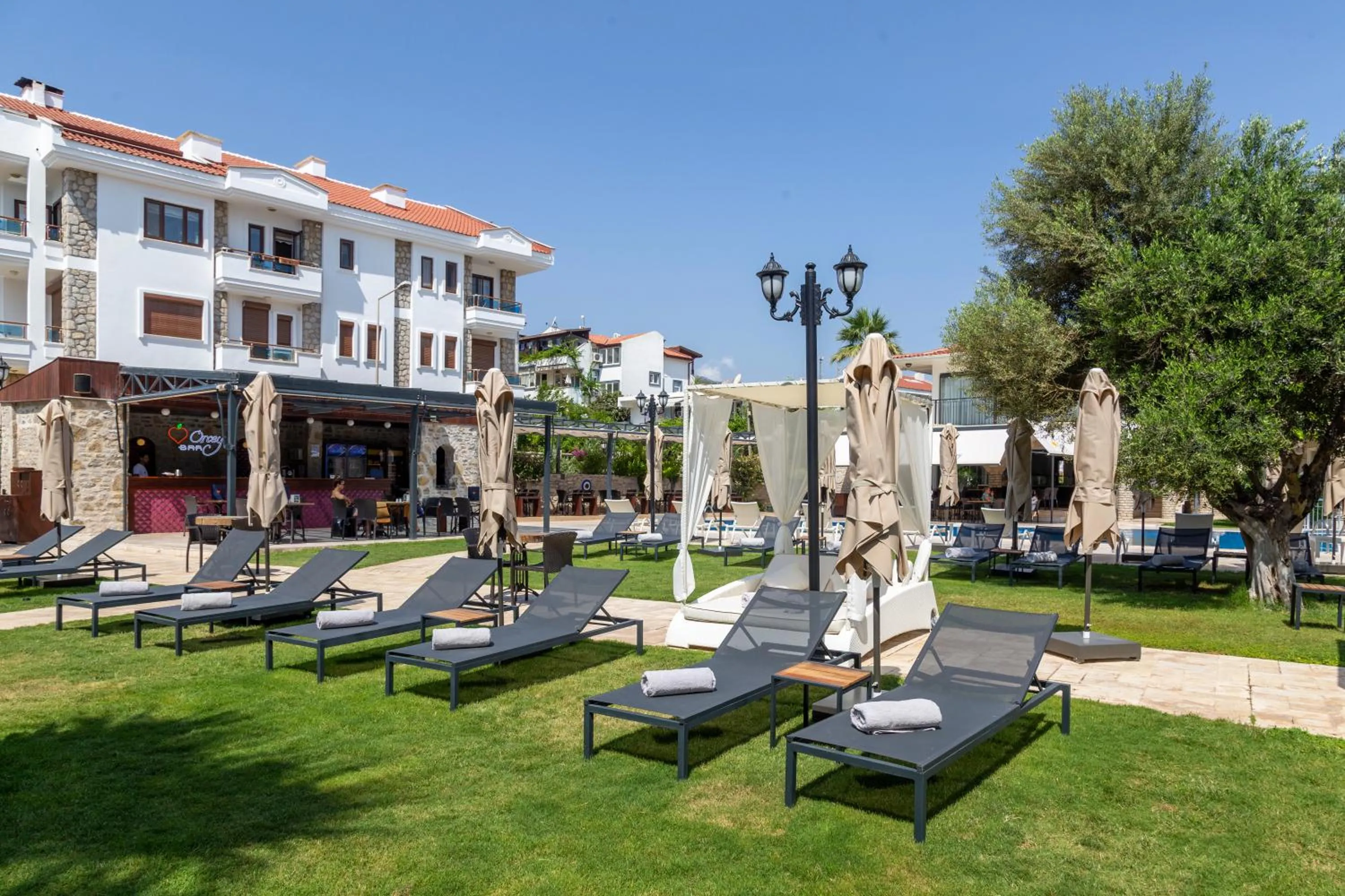 Garden in Orcey Hotel